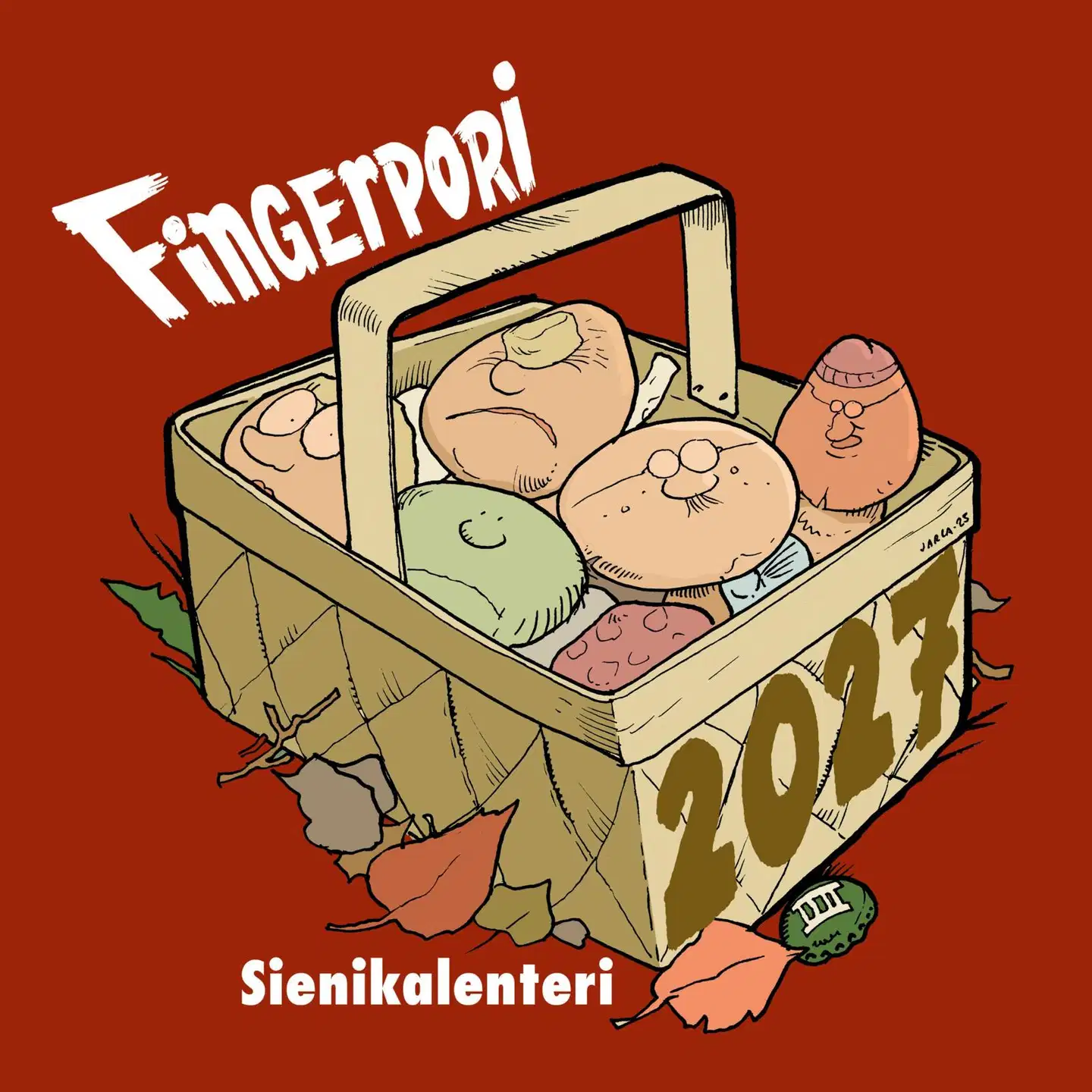 Otava Seinäkalenteri Fingerpori 2027