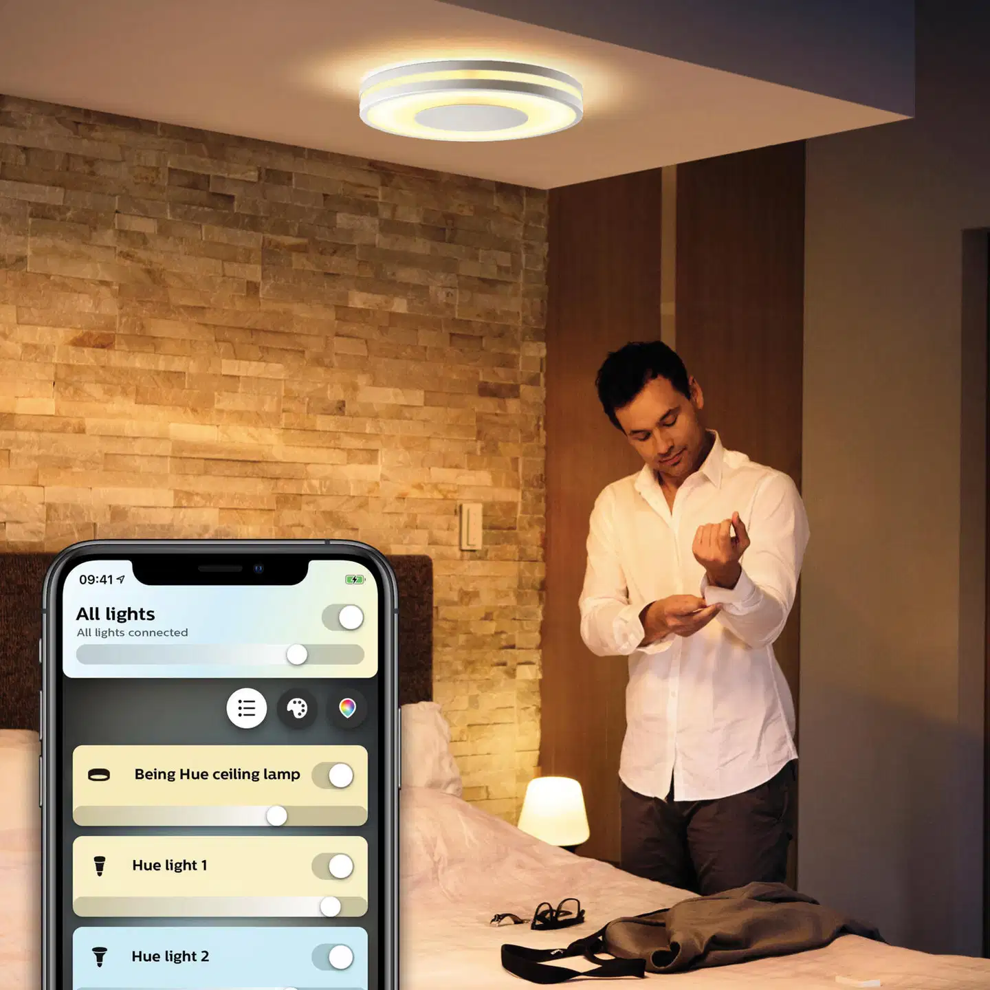 Philips Hue Being -kattovalaisin 23W 2200-6500K 2500LM valkoinen - 5