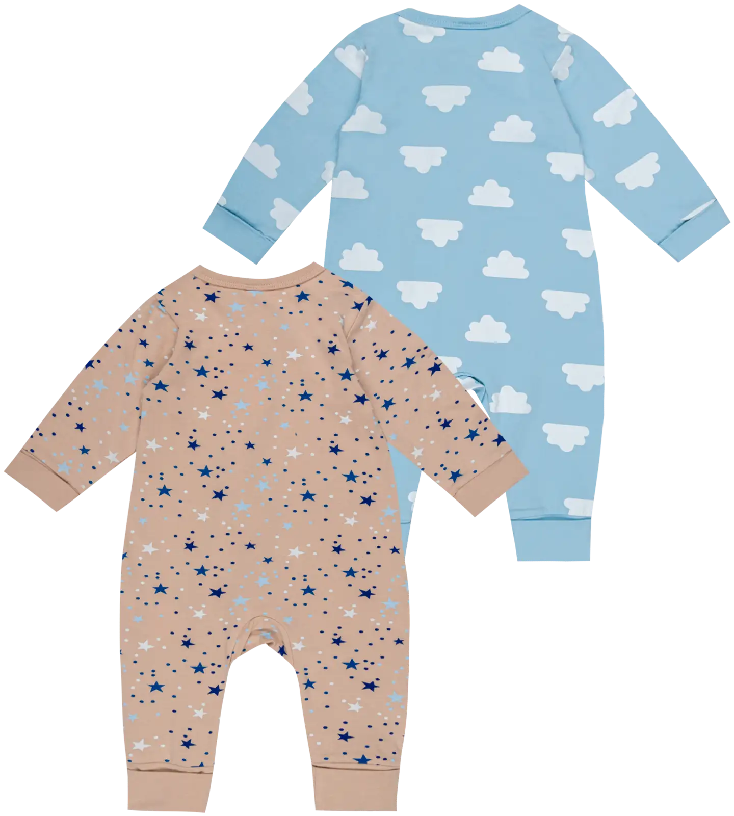 Ciraf vauvojen pyjama Tähti & Pilvi 2-pack - blue stars - 2