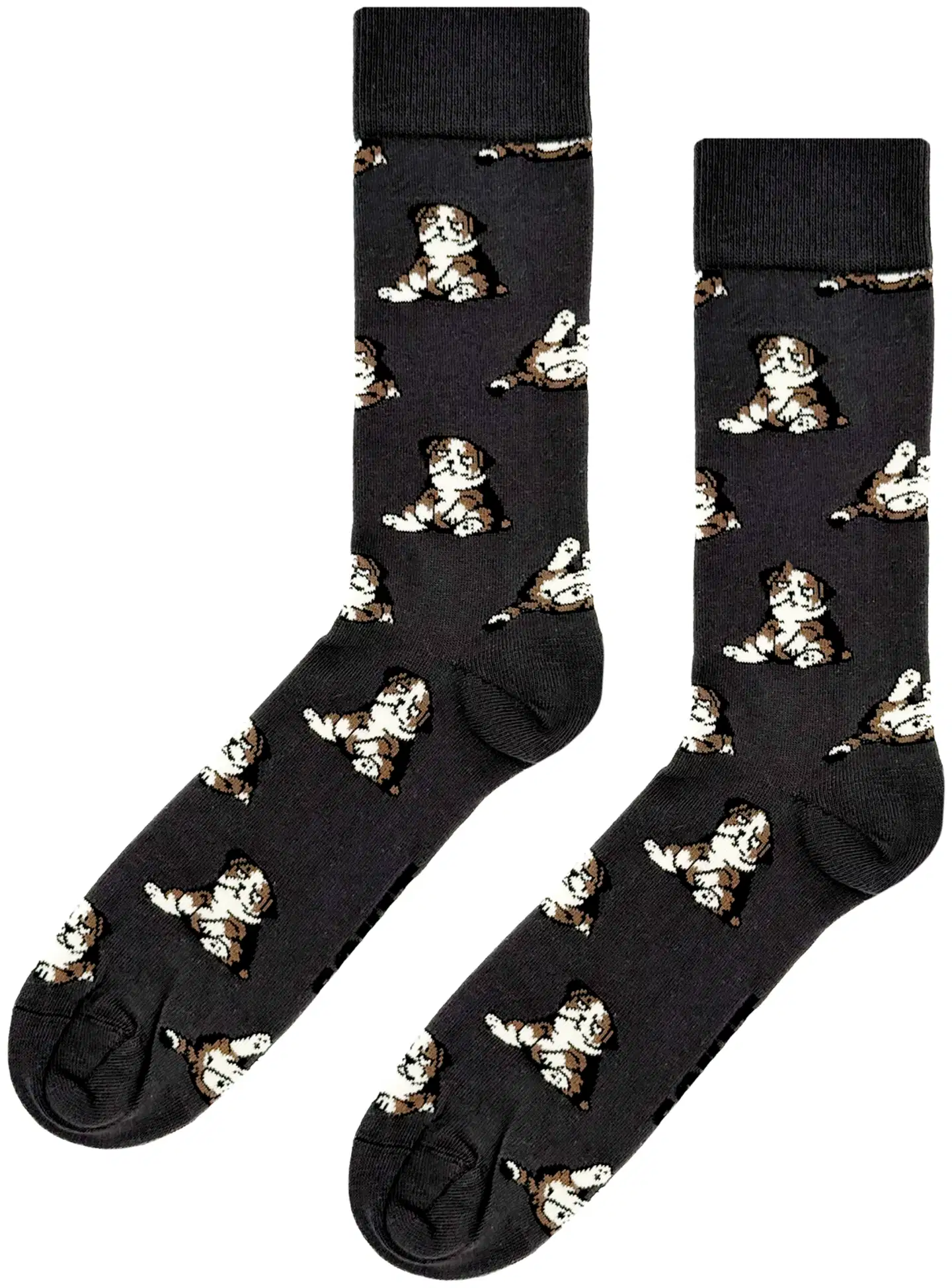 Sokit unisex sukat äreä koira harmaa 41-46