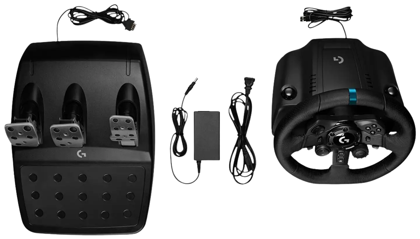Logitech rattipoljinyhdistelmä for PS4 and PC G923 - 5
