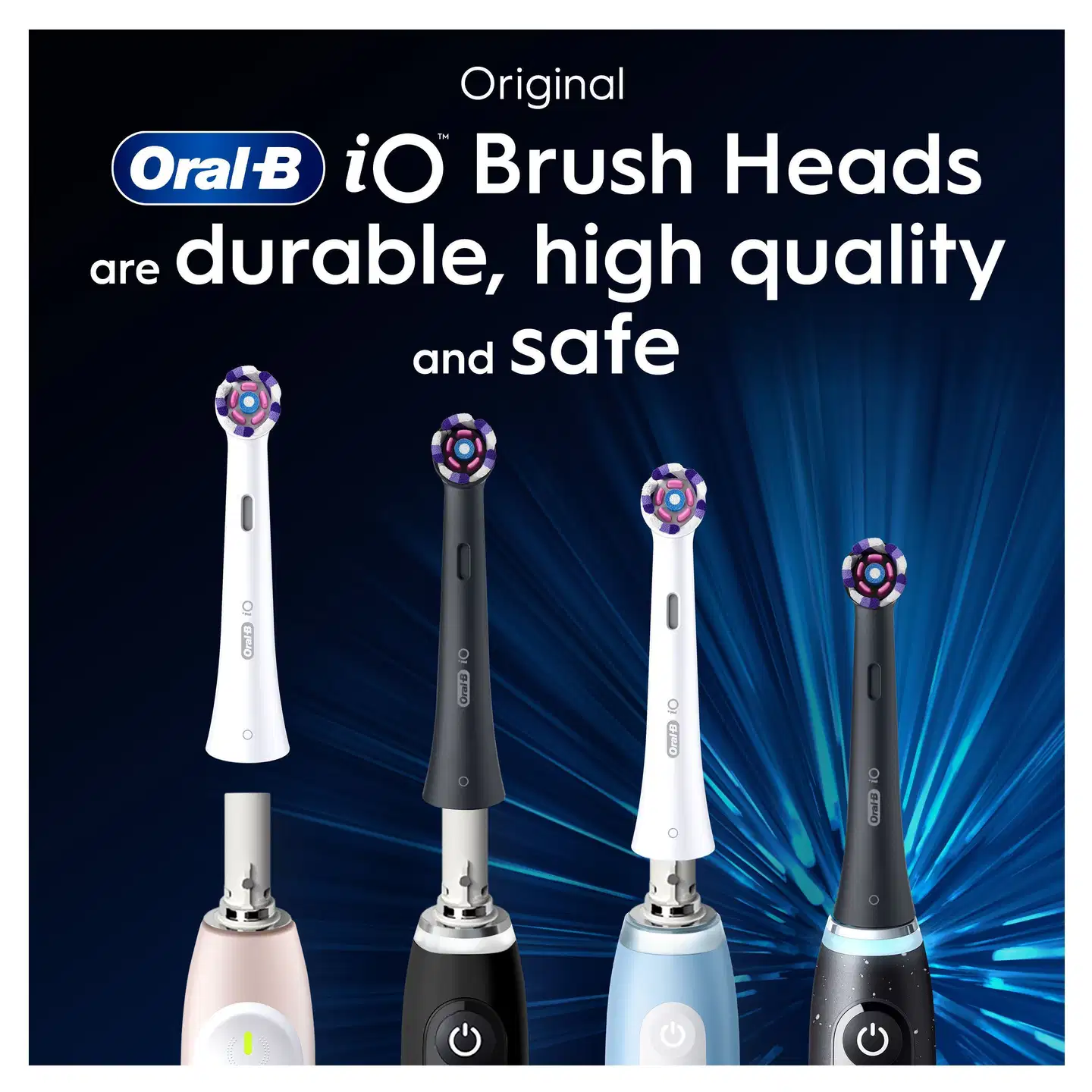 Oral-B iO Radiant White vaihtoharja valkoinen 3kpl - 3