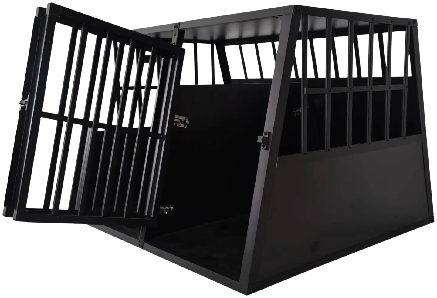 Trekker koiran kuljetushäkki XXL 104x90,5x69,5 cm musta - 4