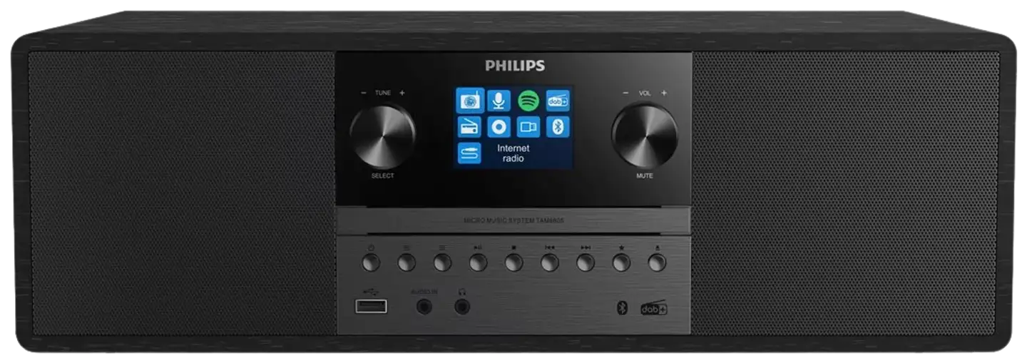 Philips mikrohifijärjestelmä TAM6805 musta - 2