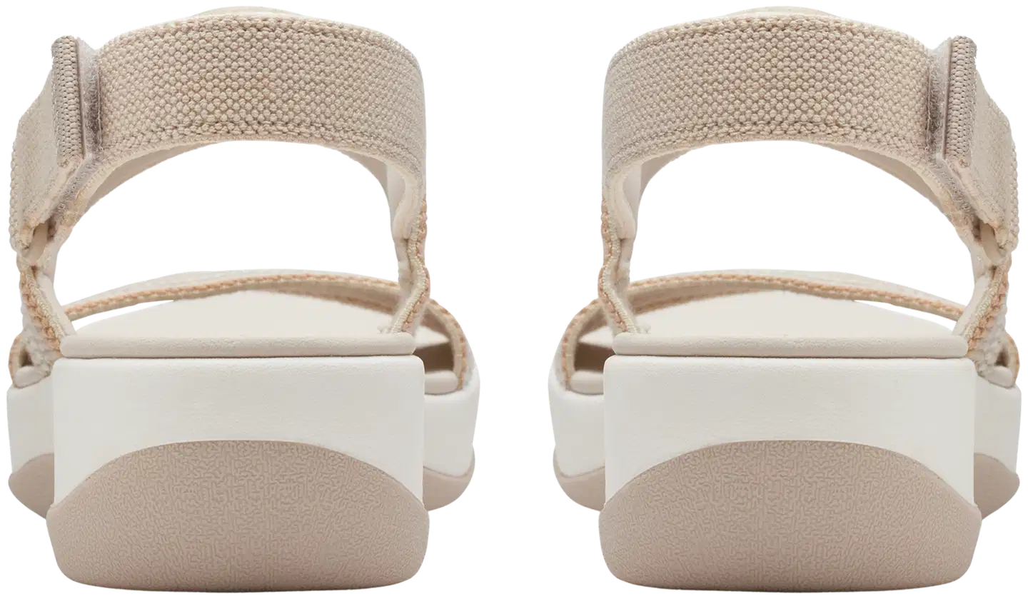 Clarks Arla Stroll naisten sandaali - Beige Combi - 7