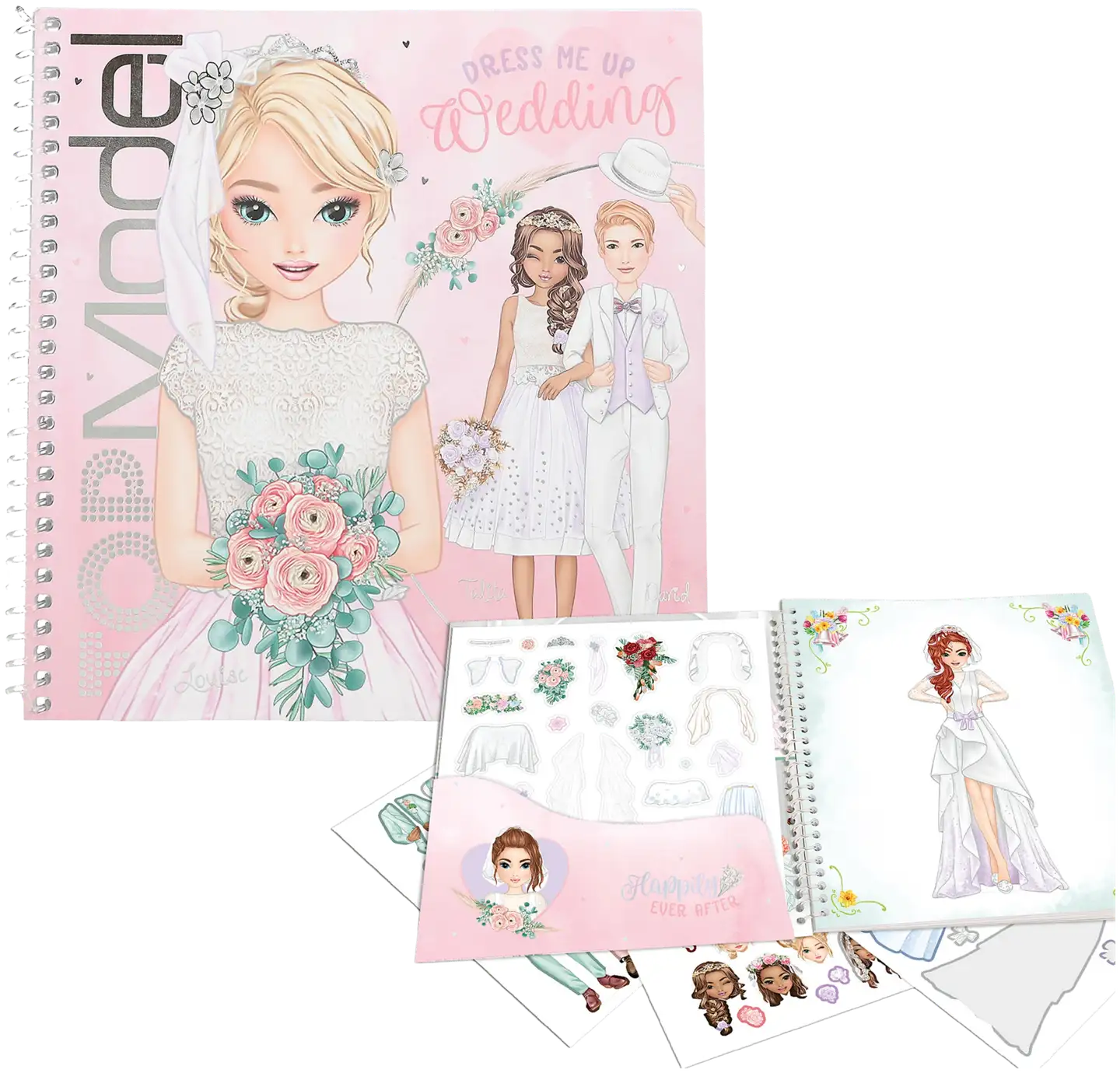 TOPModel tarrakirja Dress Me Up Wedding - 2