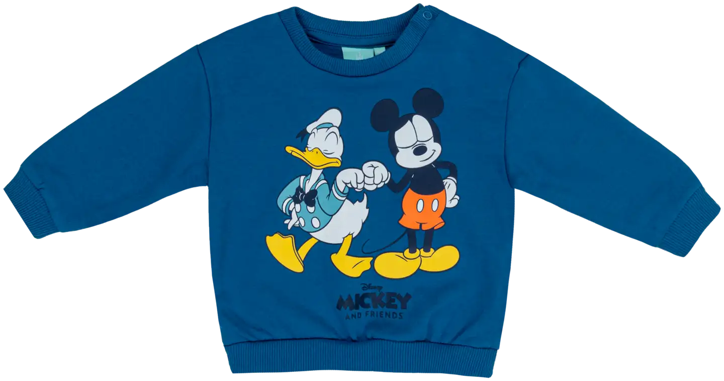 Disney vauvojen collegepusero Aku & Mikki - BLUE DARK - 1