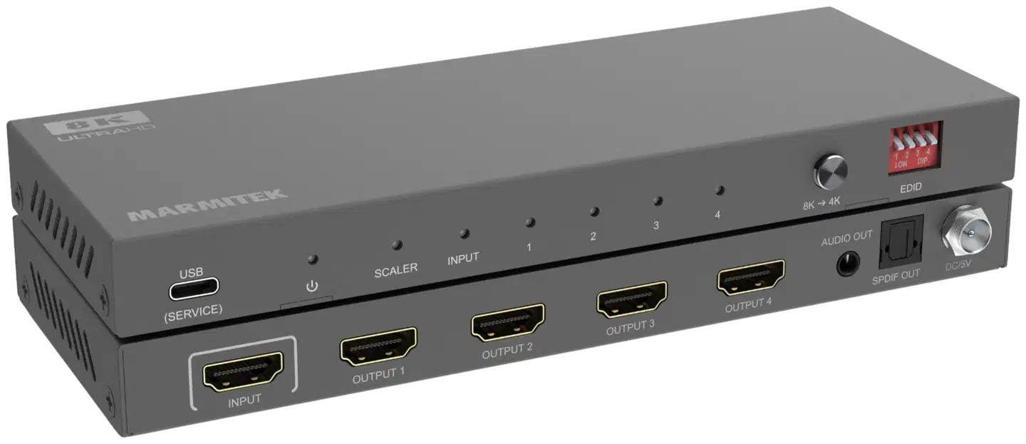 Marmitek HDMI-jakaja Split 814 PRO - 2