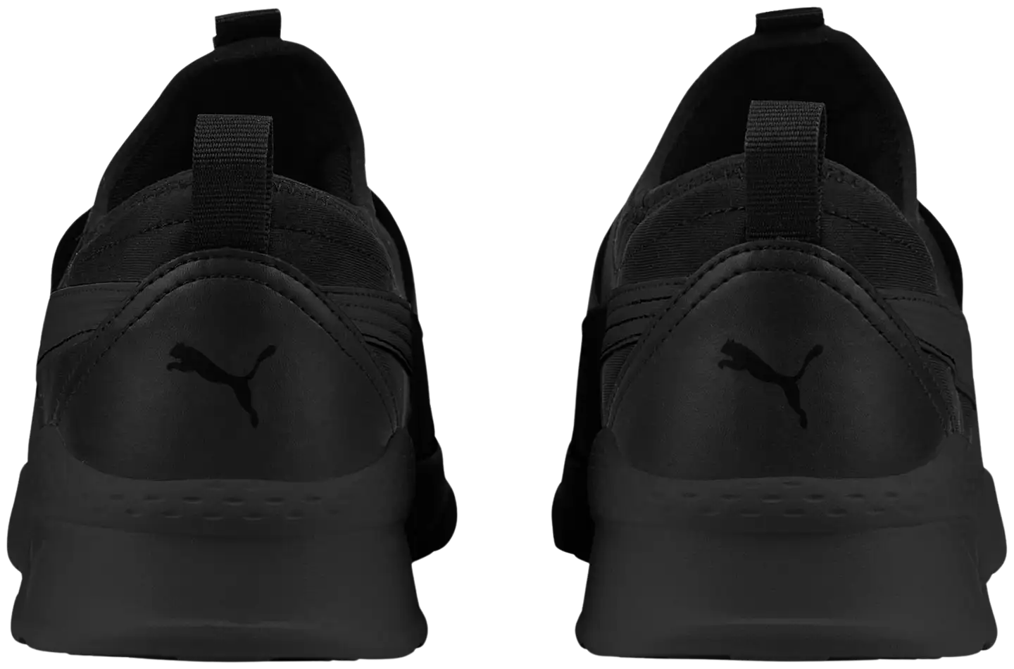 Puma naisten vapaa-ajan nauhaton lenkkari Anzarun Lite SlipOn - Black-black - 6