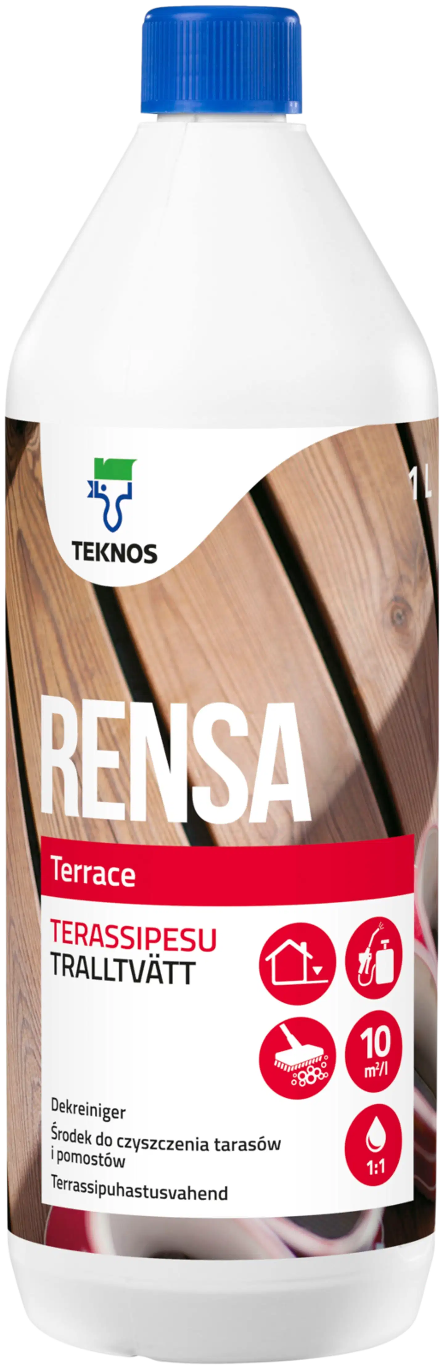 Teknos terassipesu Rensa Terrace 1 l