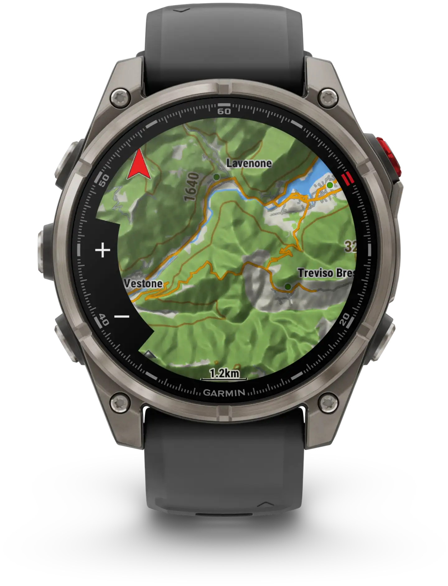 Garmin älykello Fenix 8 pro – 47 mm, amoled, sapphire, titaani – grafiitinharmaa/musta - 4