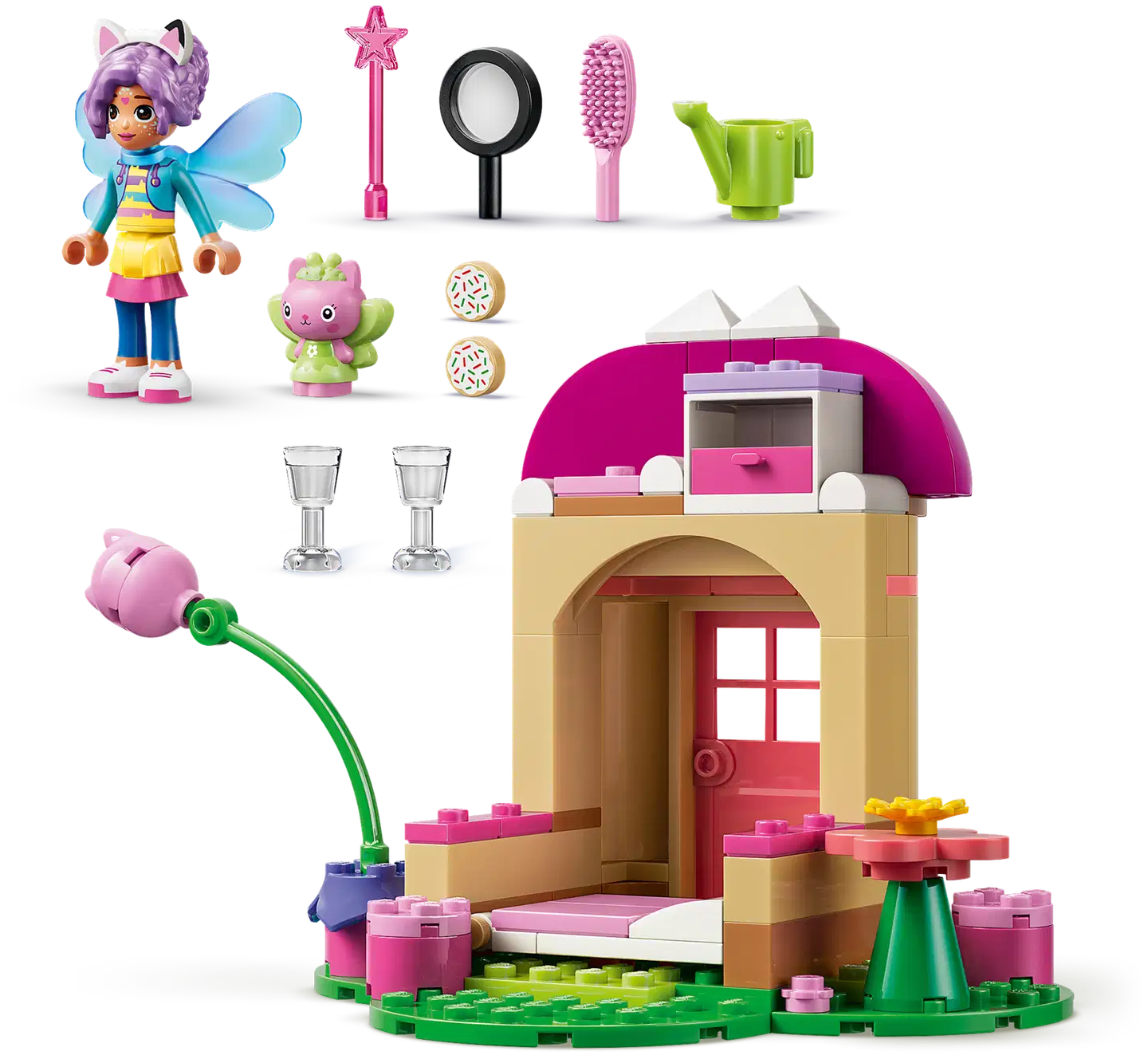 LEGO® Gabby's Dollhouse 11212 Kisukeijun puutarhamökki - 5