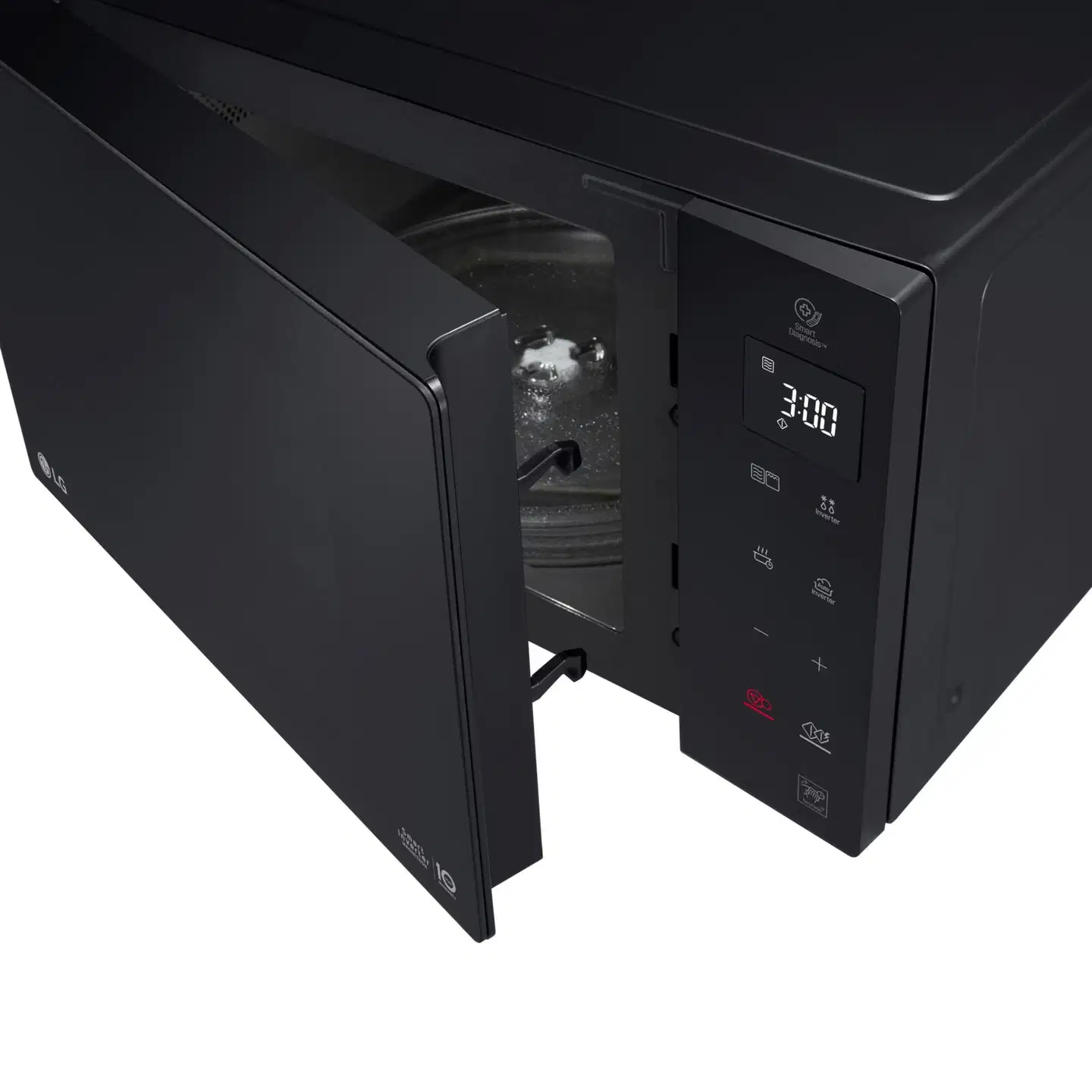 LG Mikroaaltouuni MH6535GIS, musta, 25L - 7