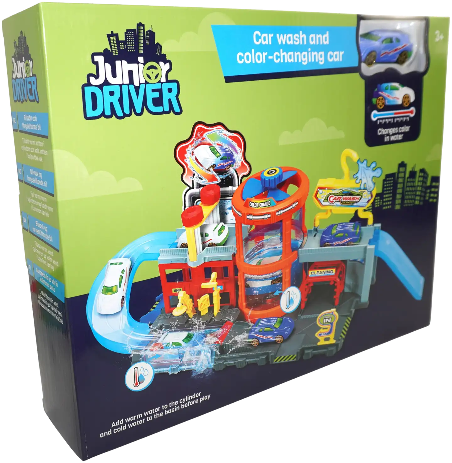 Junior Driver autopesu-leikkisetti - 2