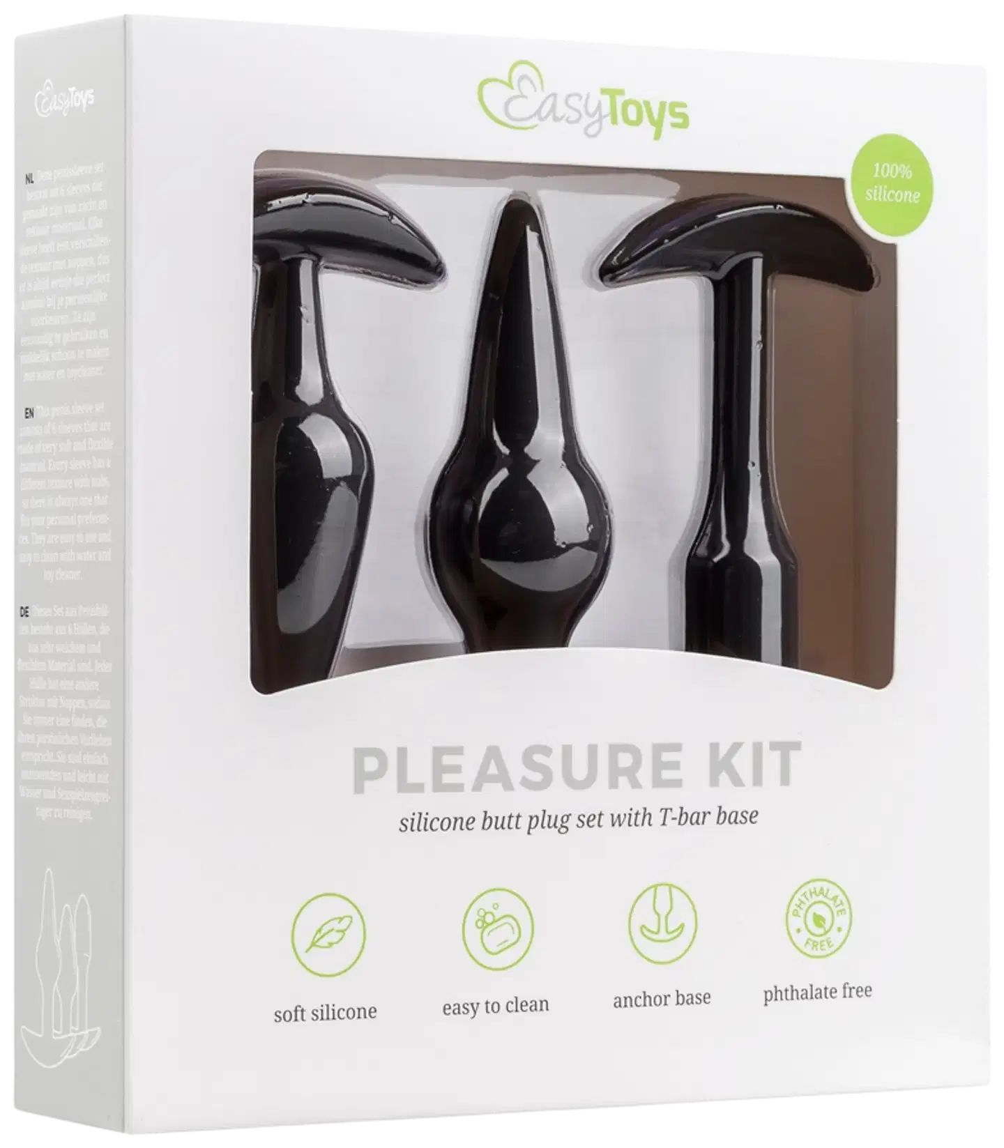 EasyToys anaalitappisetti 3-pack - 5