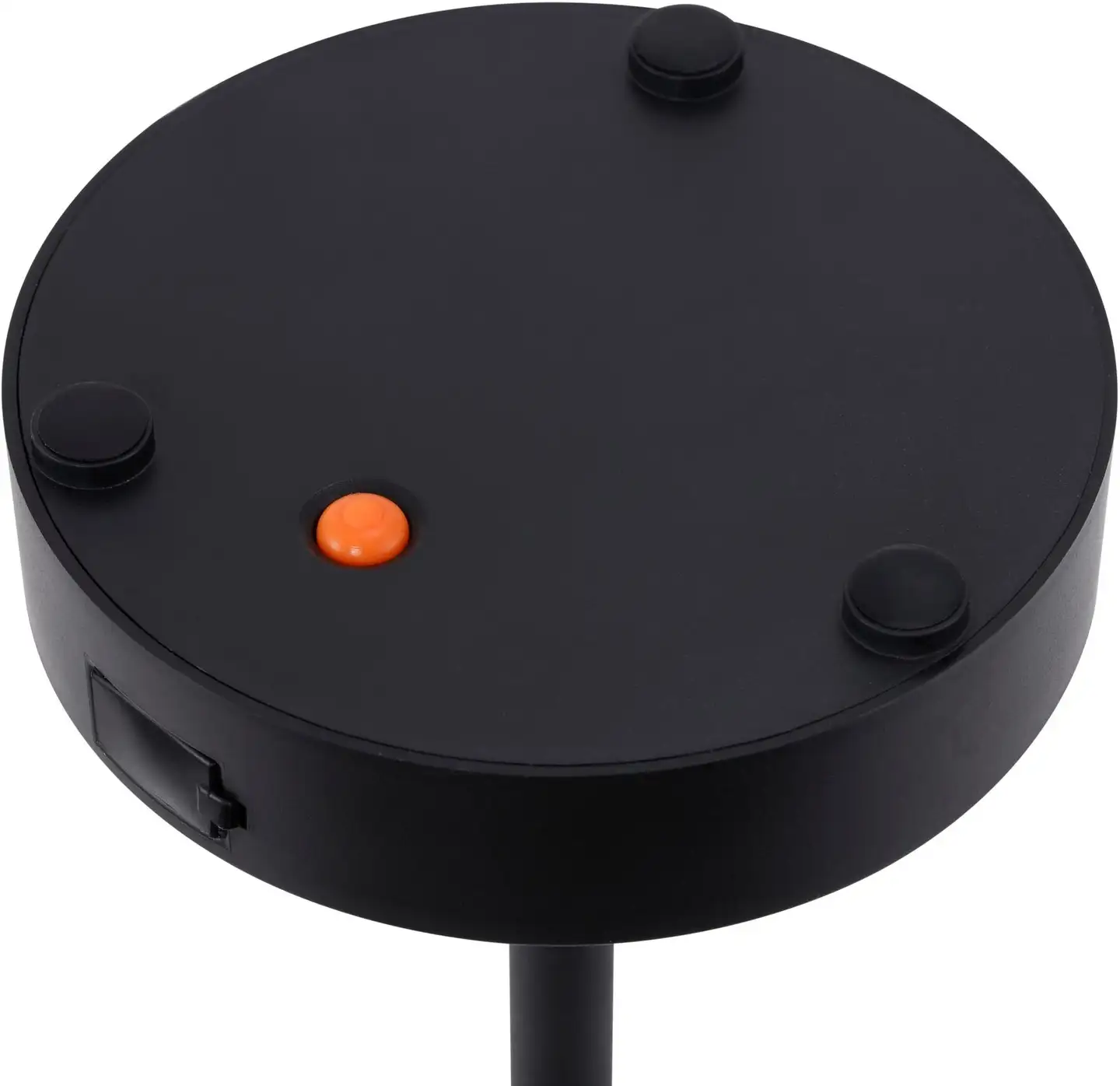 Heat Terde ladattava pöytävalaisin 39 cm  ulos musta  USB lataus 3-portainen himmennys kosketuskytkin - 3