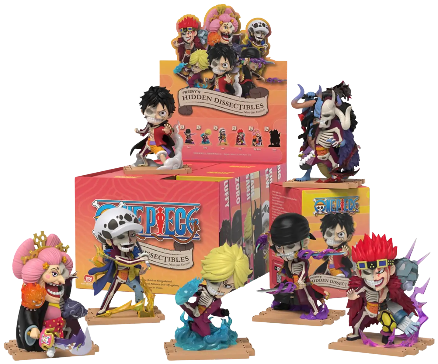 Mighty Jaxx keräilyhahmo Freeny’s Hidden  One Piece Series 7 - 1