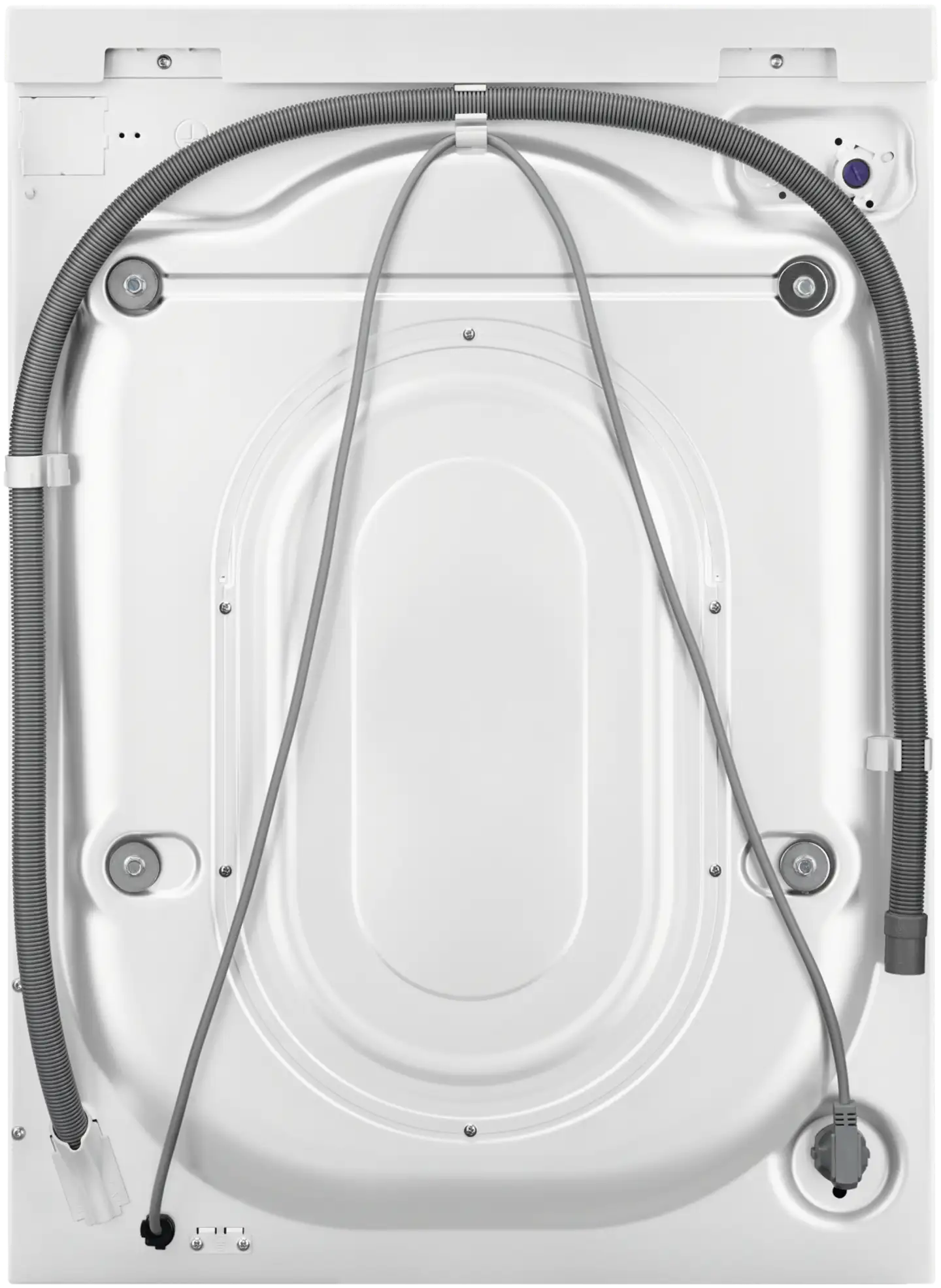 Electrolux edestä täytettävä pyykinpesukone 6 kg EW6S5426E6 valkoinen - 5