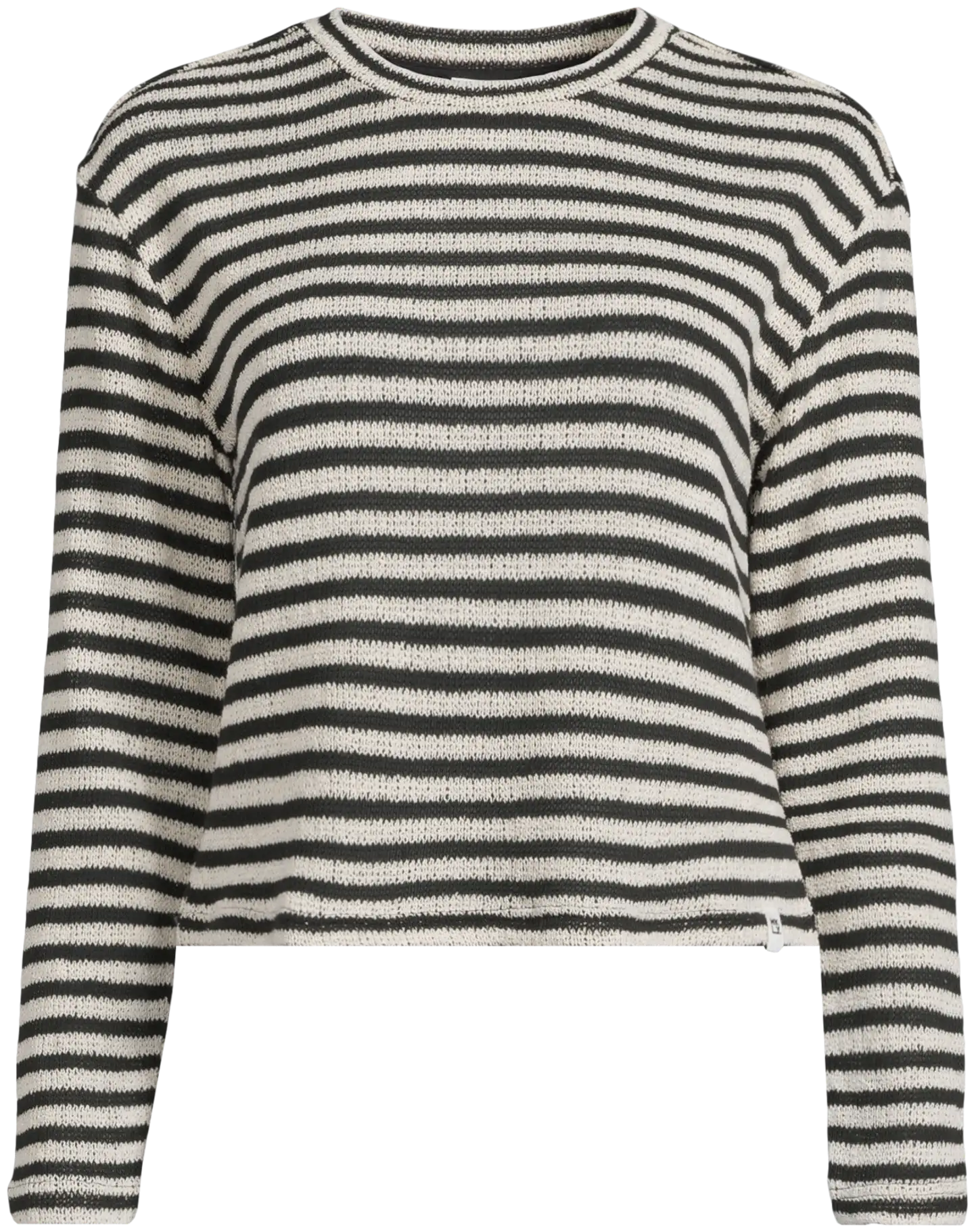 WKLY. naisten trikoopusero 213W090137 - ECRU/BLACK - 5