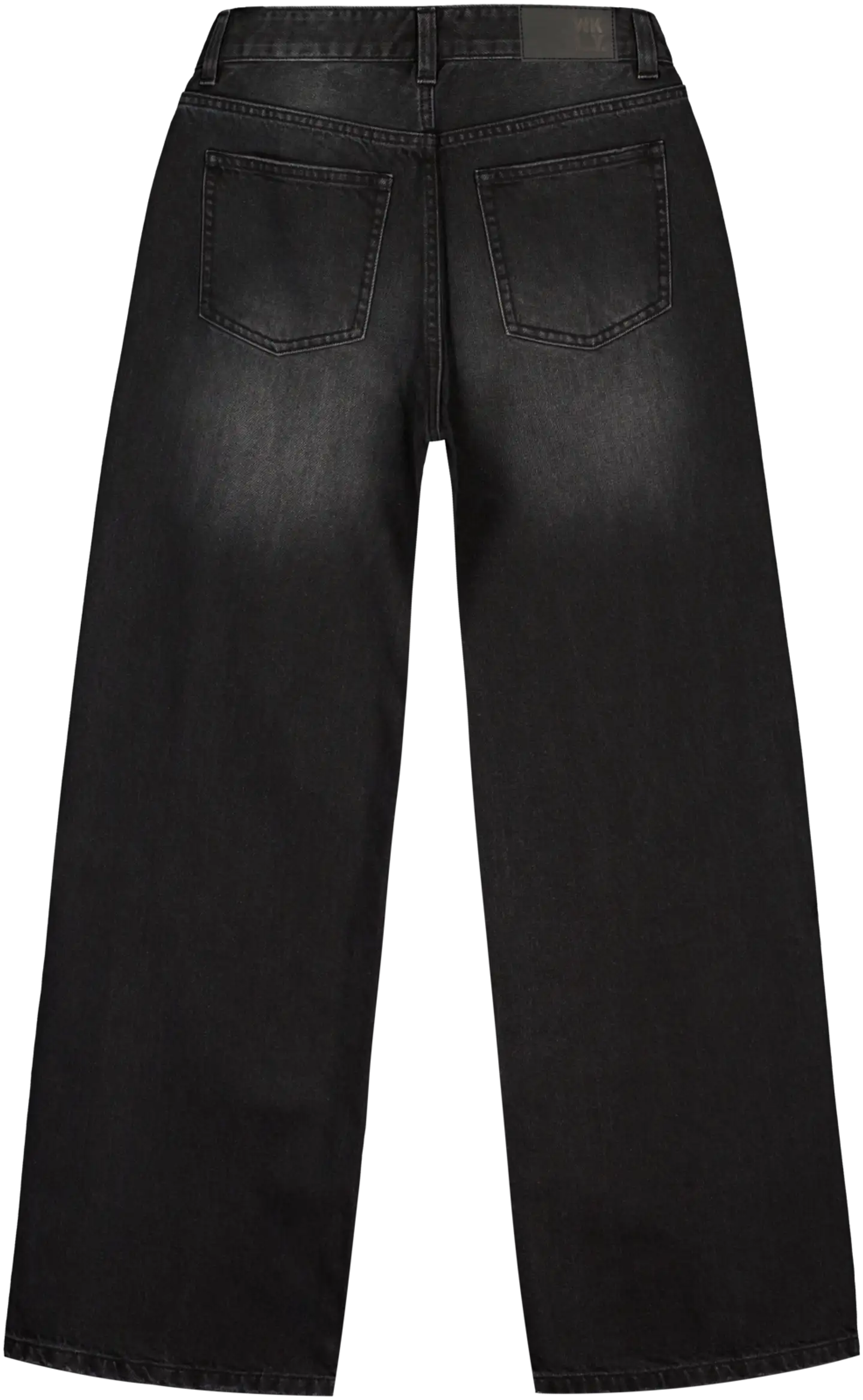 WKLY. naisten farkut wide leg 222W280352 - black denim - 2