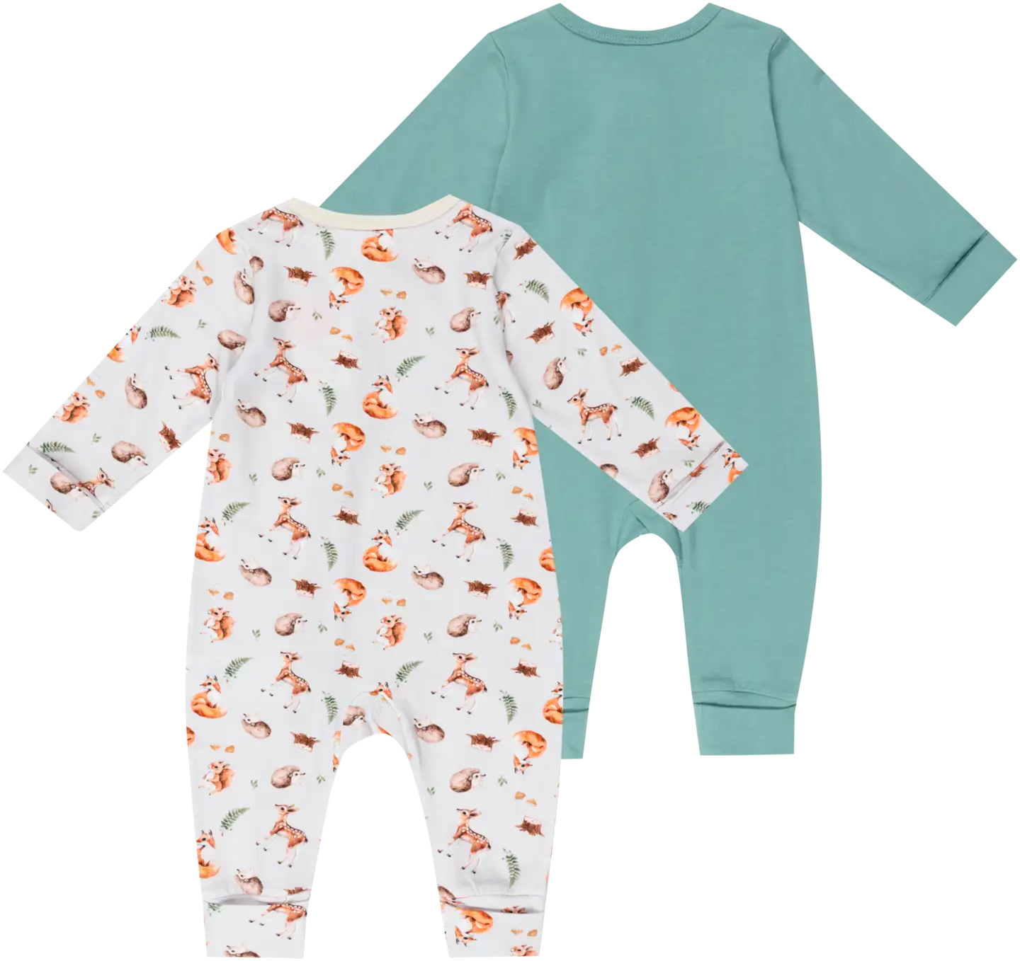 Ciraf vauvojen pyjama Repolainen 2-pack - green fox aop - 2