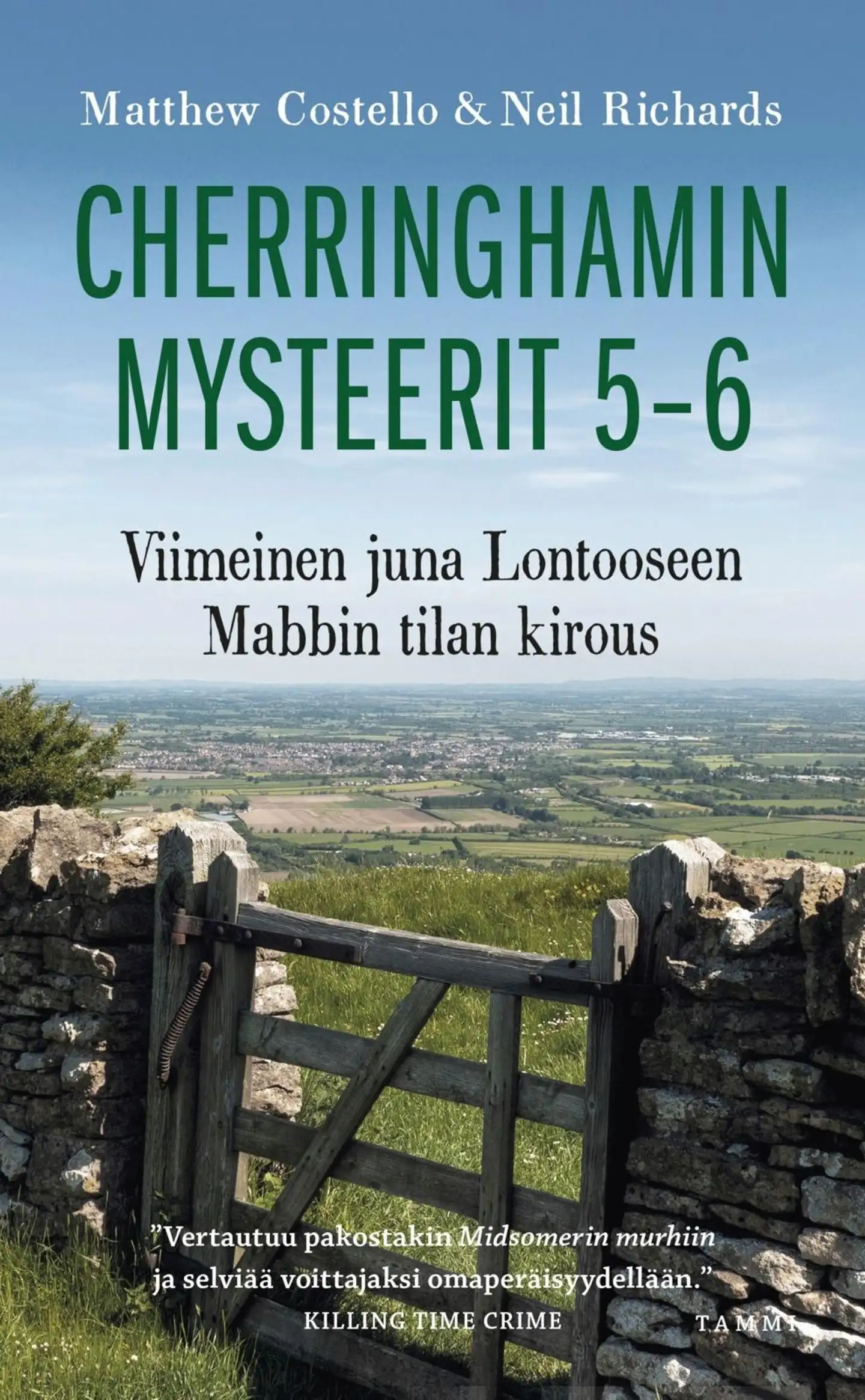 Costello, Viimeinen juna Lontooseen & Mabbin tilan kirous - Cherringhamin mysteerit 5-6