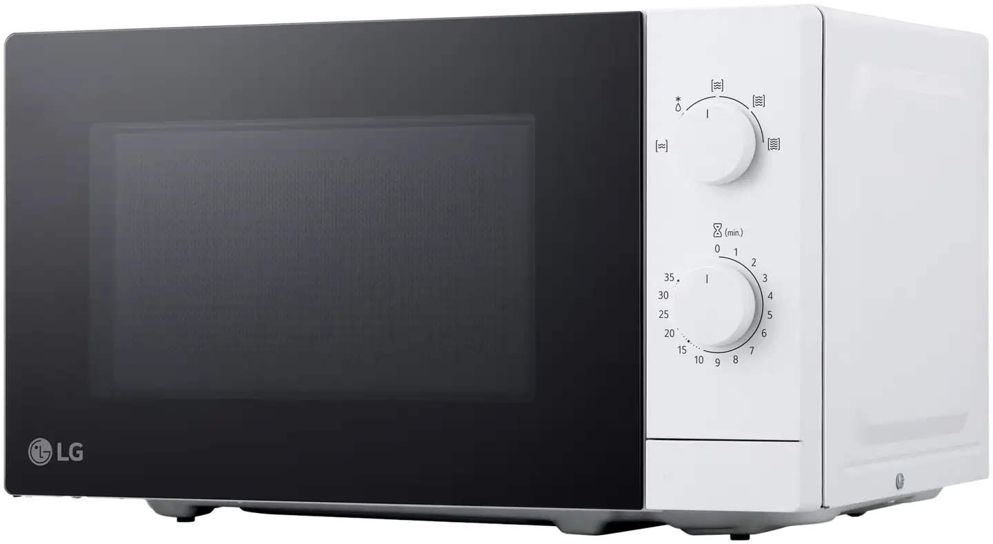 LG Mikroaaltouuni MS2082H, valkoinen, 20L - 2