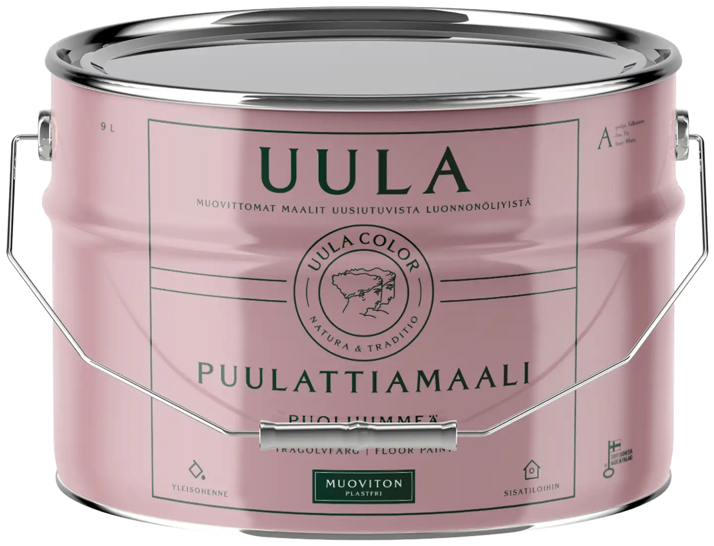 Uula puulattimaali 9 l C sävytettävä puolihimmeä