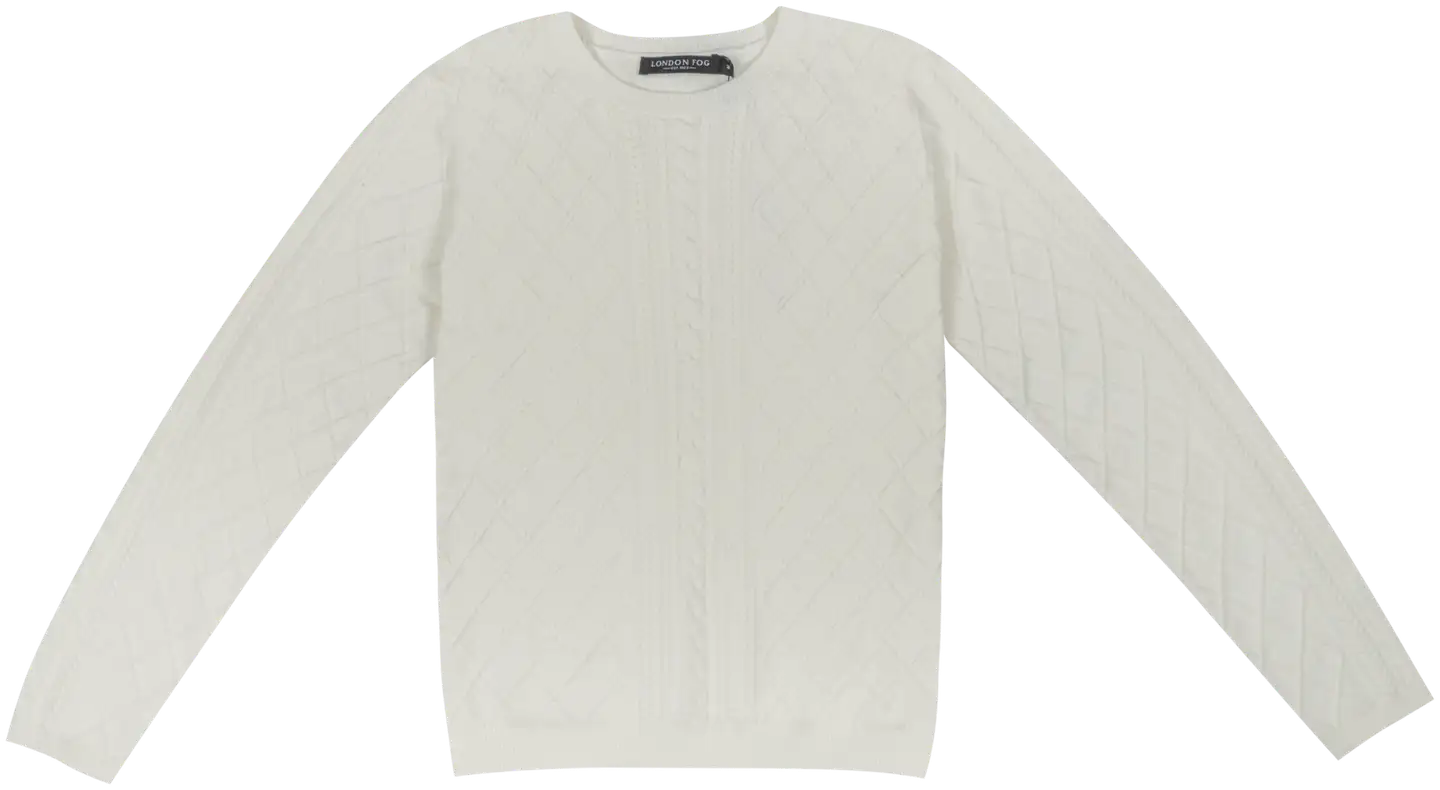 London Fog naisten neulepusero 213L402502 - Cloud dancer - 1