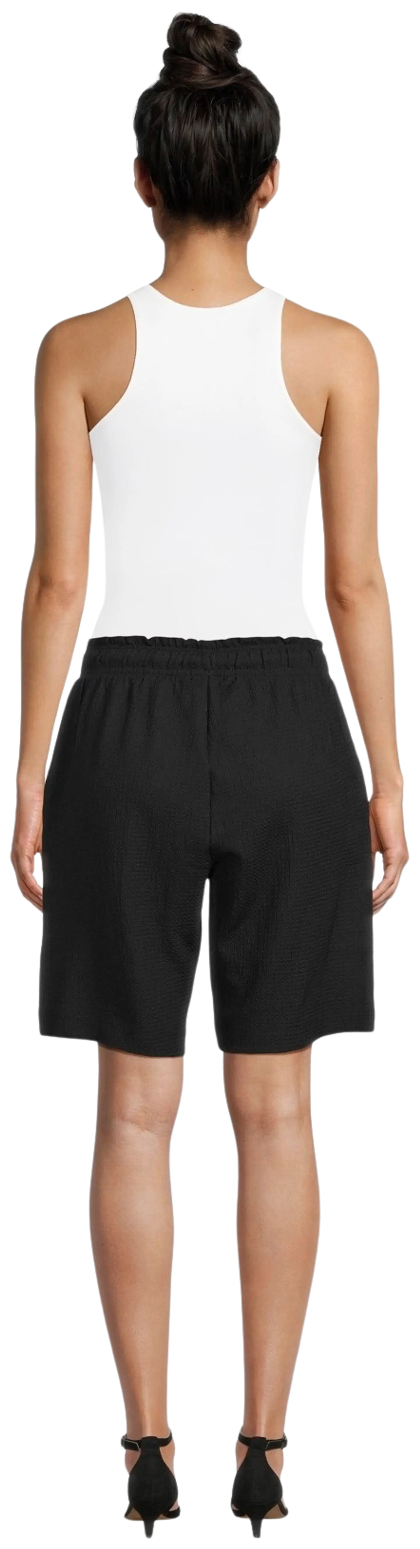 House naisten shortsit 222H261703 - BLACK - 3