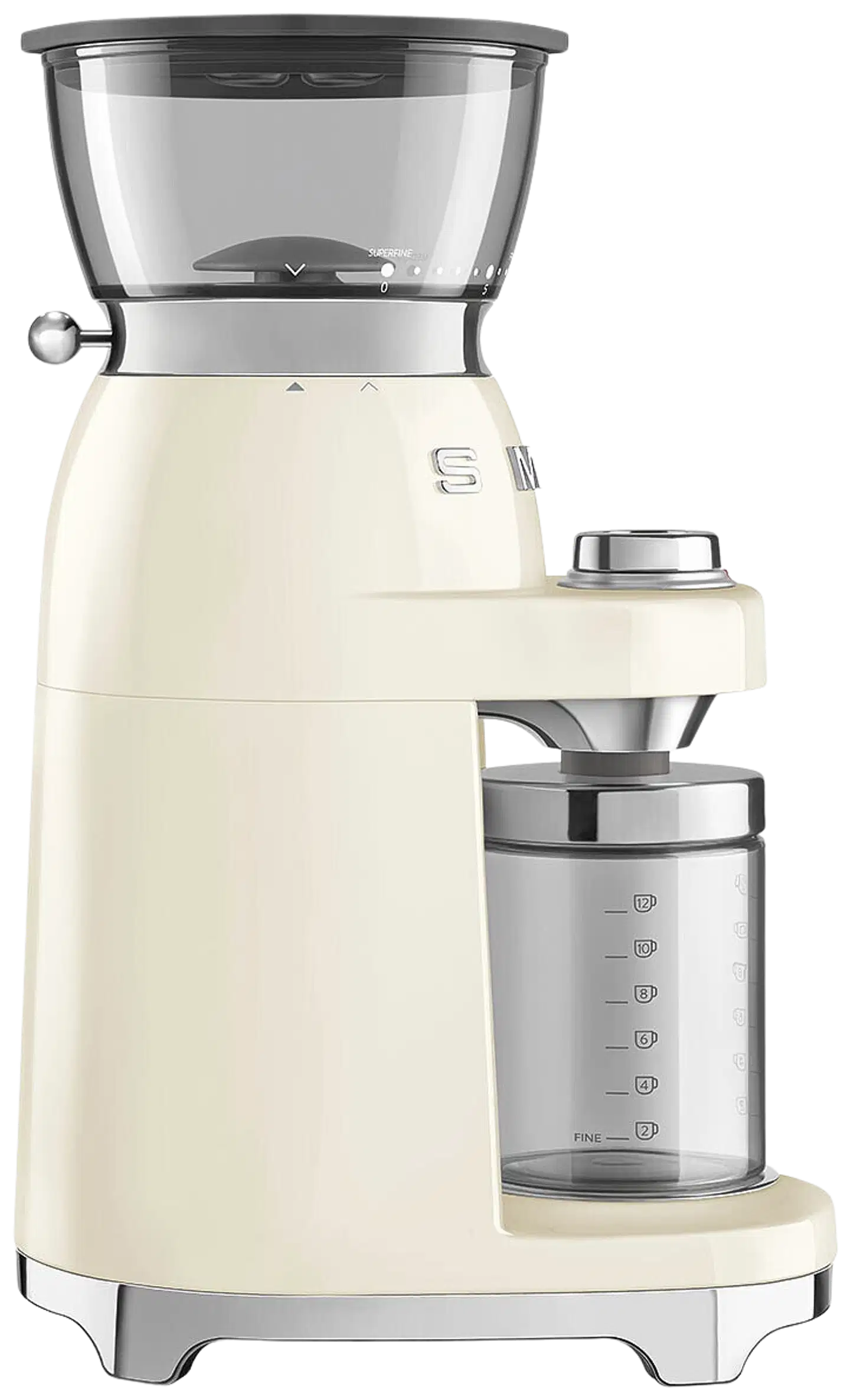 Smeg kahvimylly CGF03CREU kermanvärinen - 3