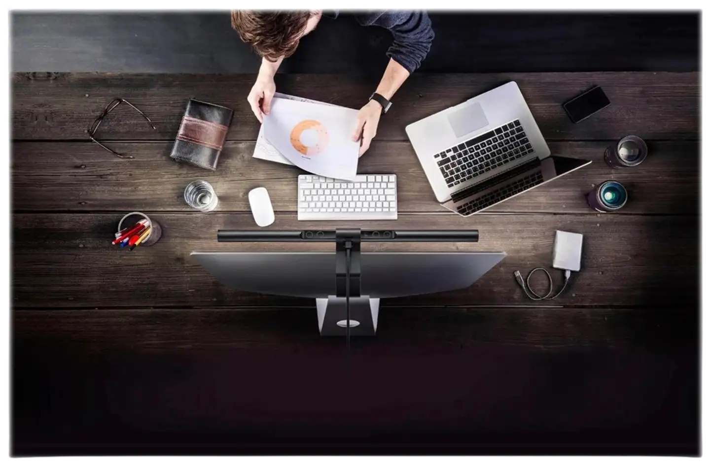 BenQ valaistusjärjestelmä näyttöön ScreenBar - 12