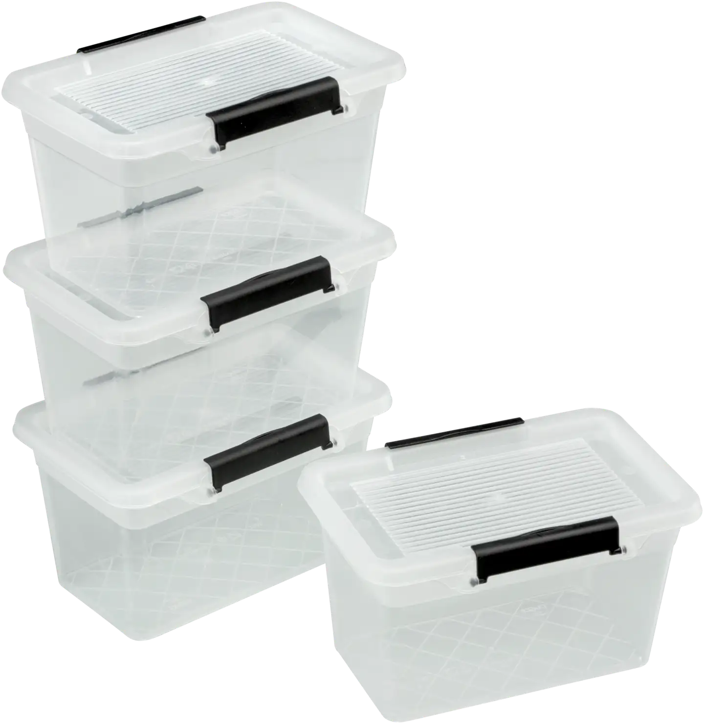 Xtra säilytyslaatikko 0,65 l 4 kpl - 1