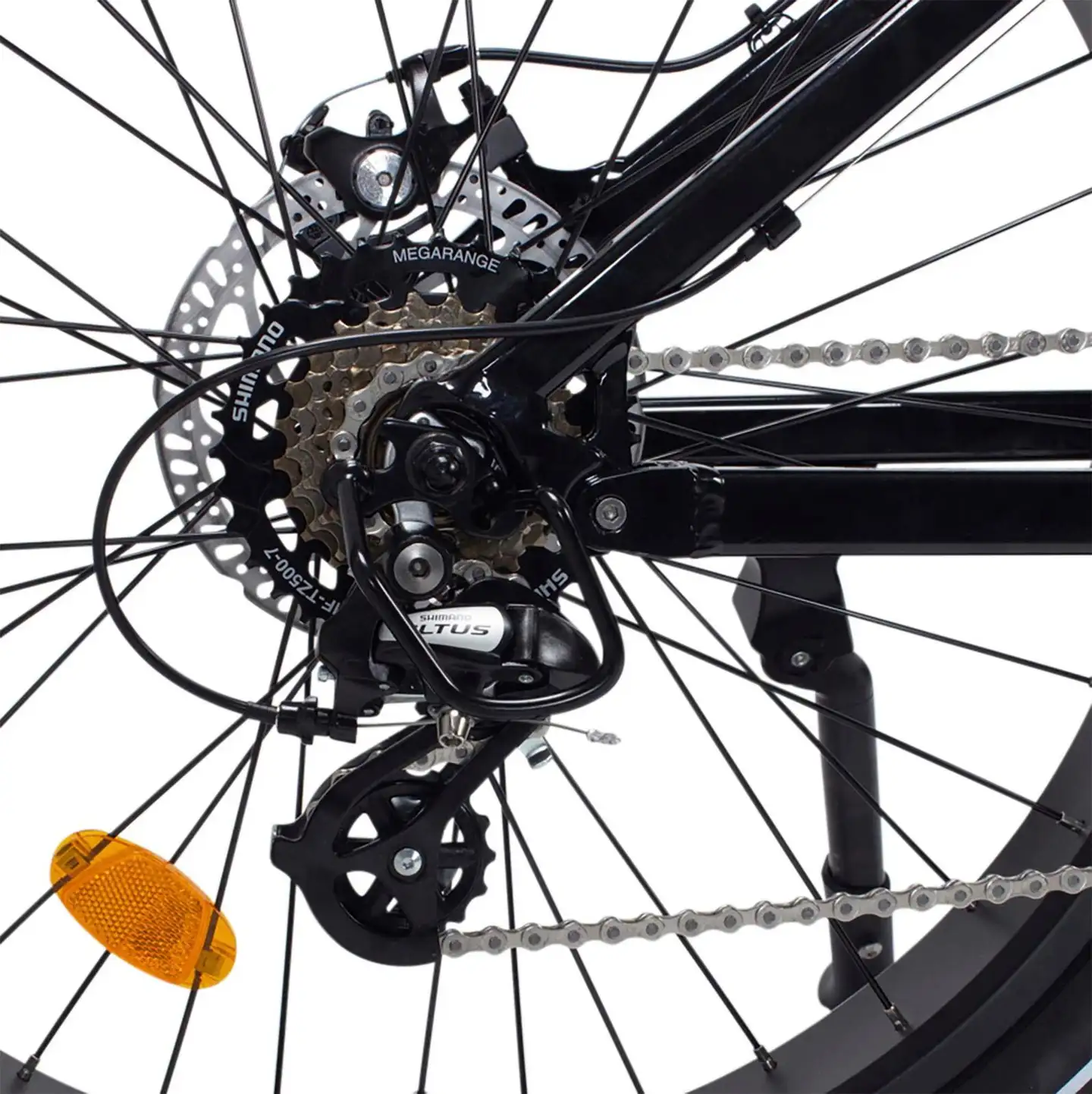 Swoop sähköfatbike Ranger 26" 7-vaihdetta musta - 6