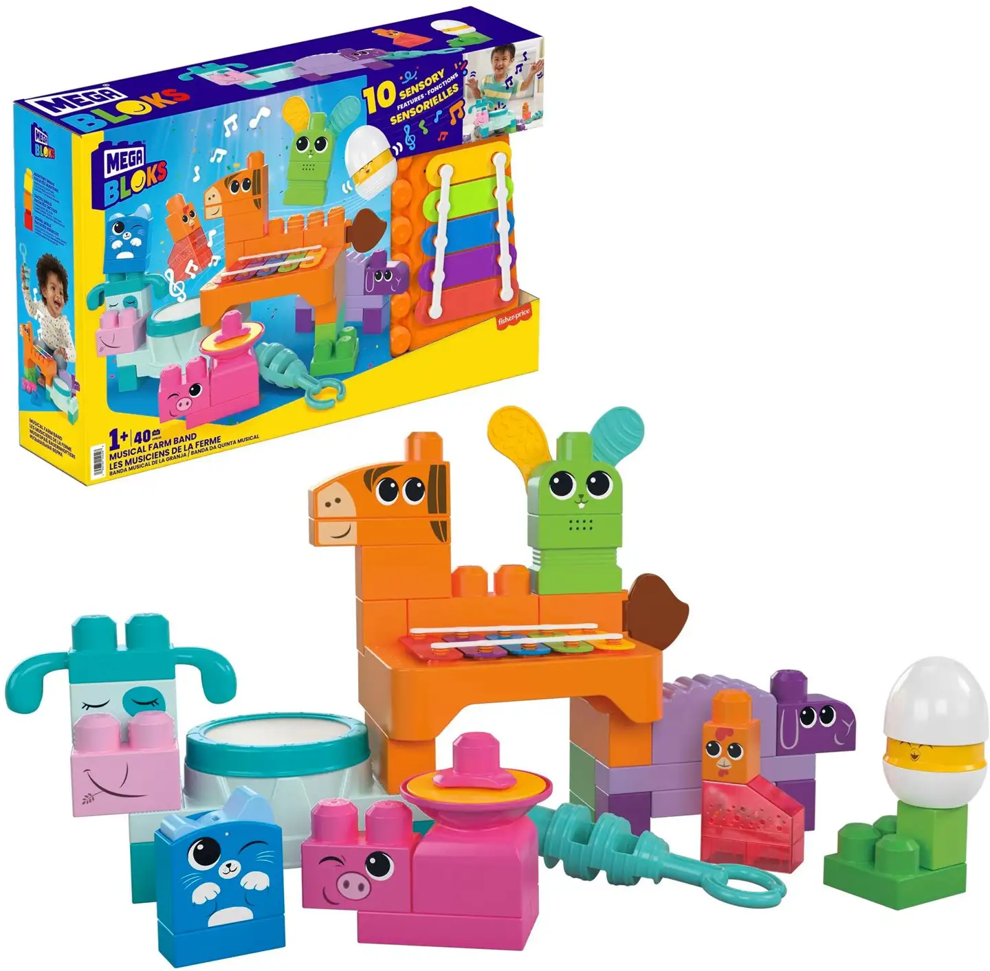 Mega Bloks Musical Farm Band - 1