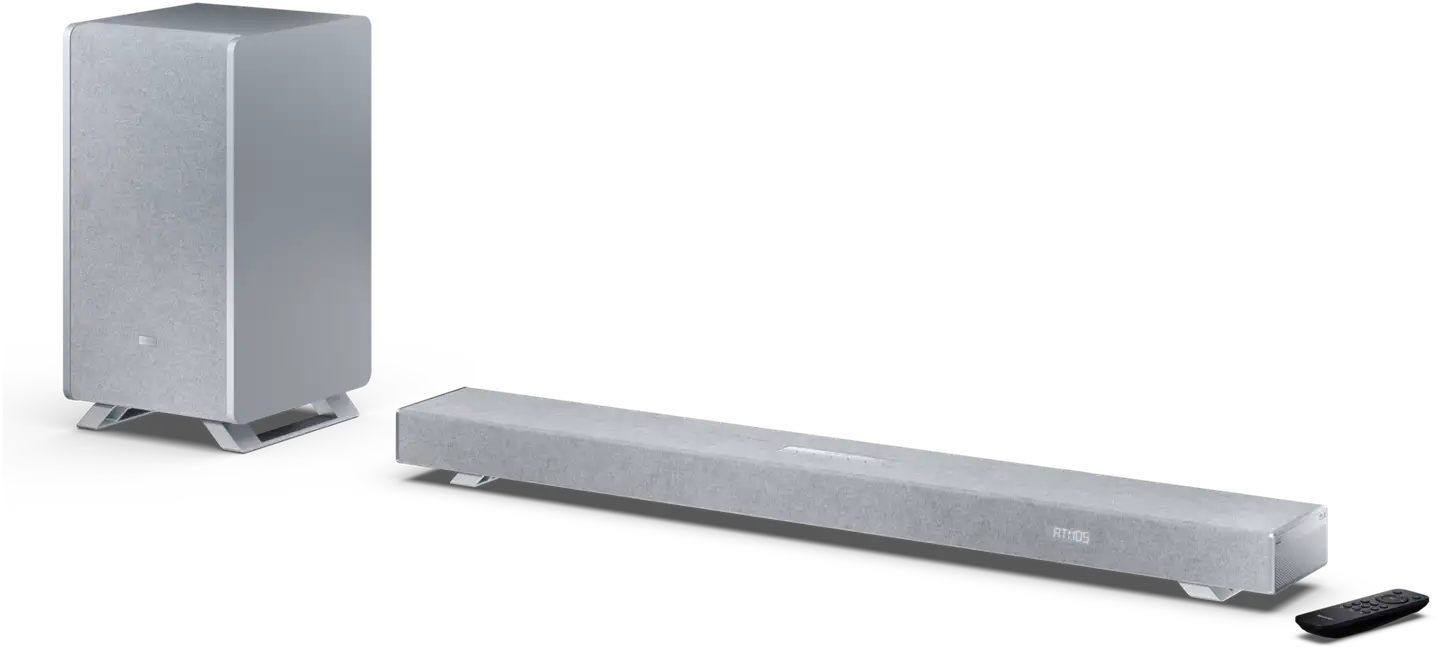 Sharp soundbar ja langaton subwoofer HT-SBW53121(SL) hopea - 1