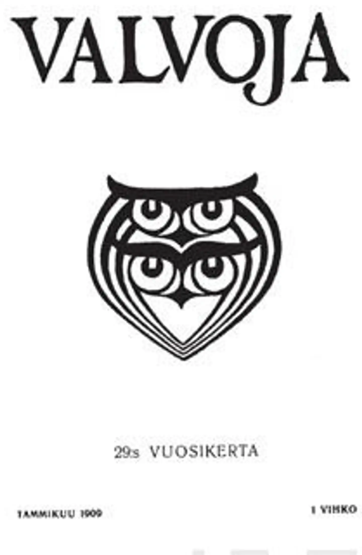 Valvoja (näköispainos) - 1/1909