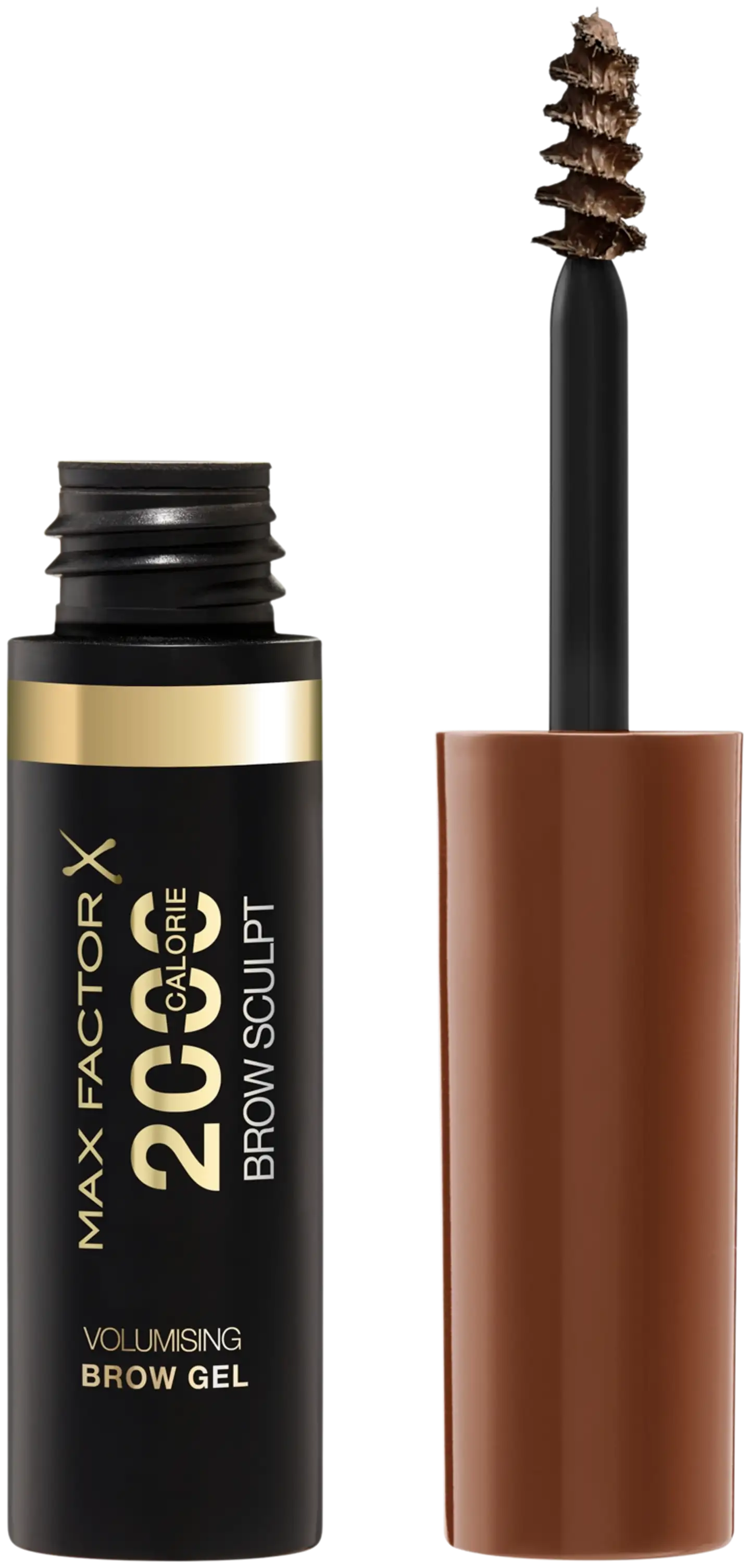 Max Factor 2000 Calorie Volumizing Brow Gel nestemäinen kulmaväri 4,5 ml - Brown - 1