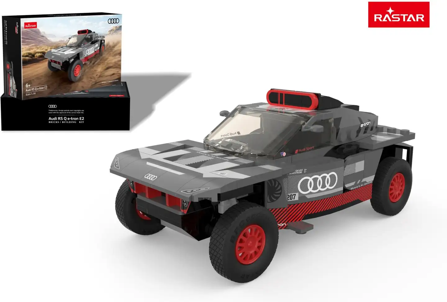 Rastar rakennussarja 1:30 Audi RS Q