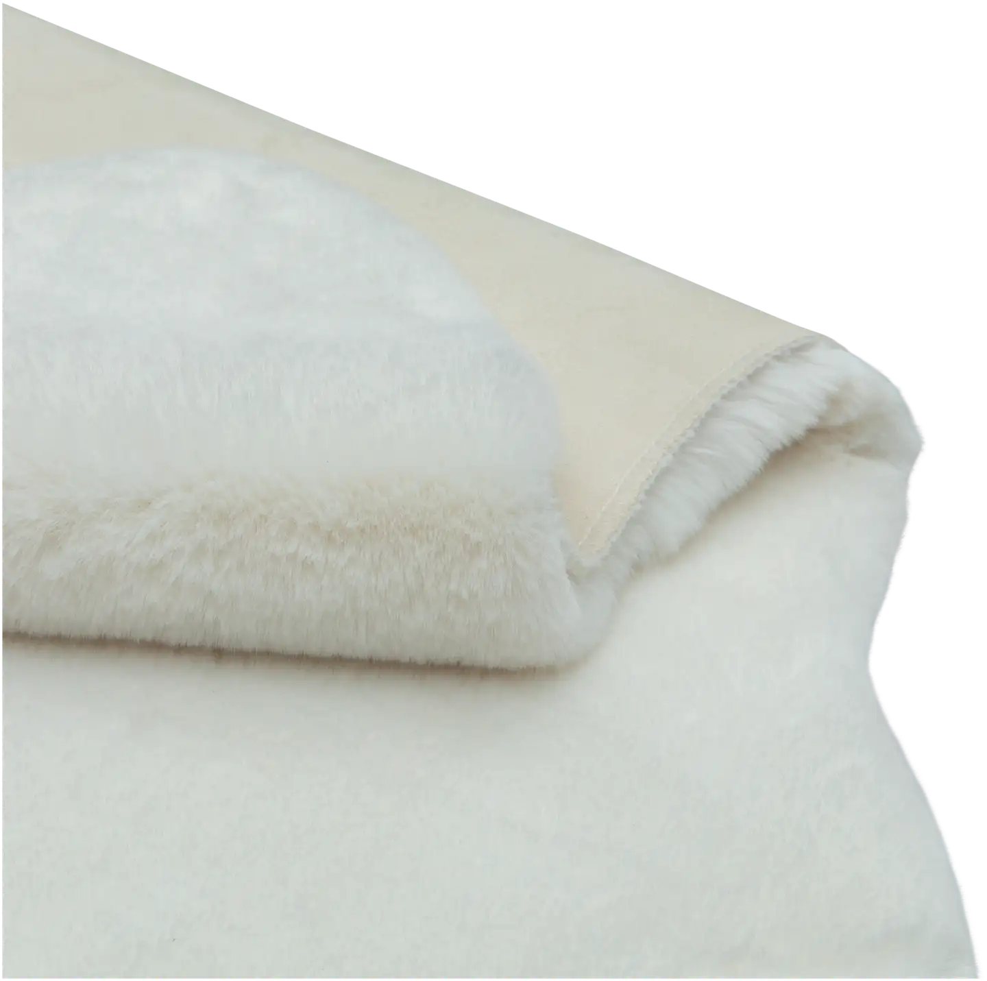 House lampaantaljajäljitelmä 90x110 cm, luonnon valkoinen - 3