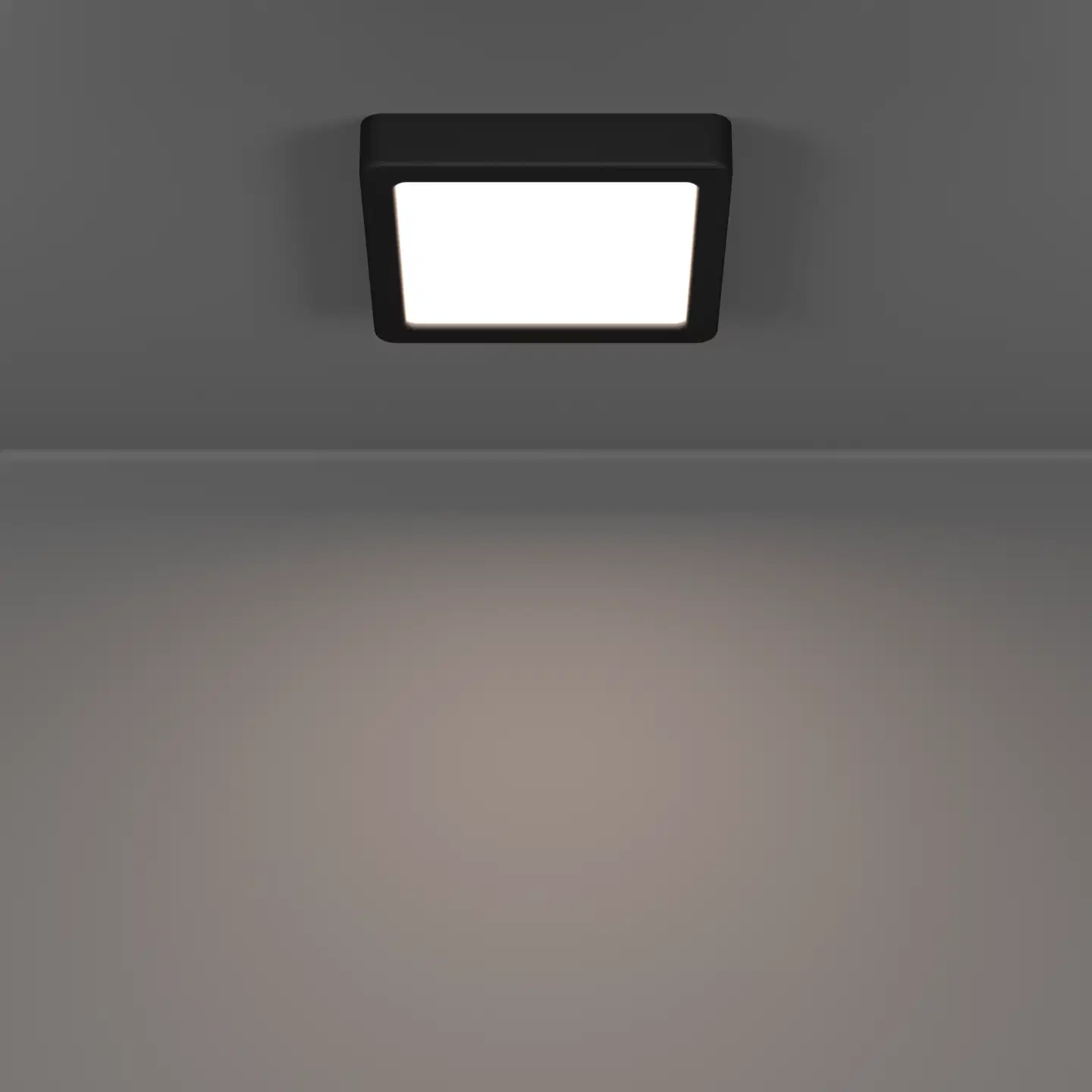 EGLO kattovalaisin Fueva 6 LED 7W CCT 15x15 cm musta - 5