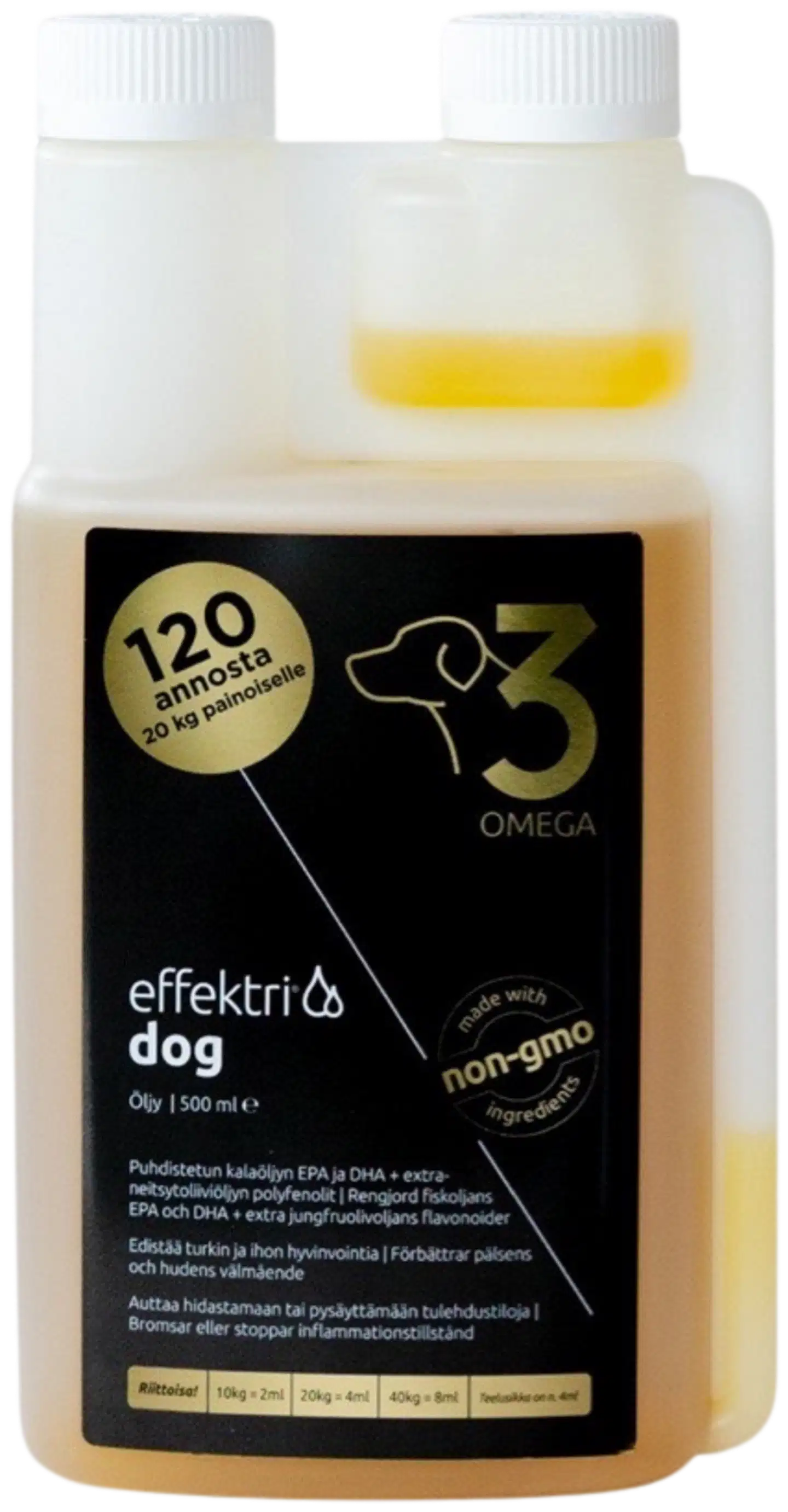 Effektri Omega-3 Dog, 500ml