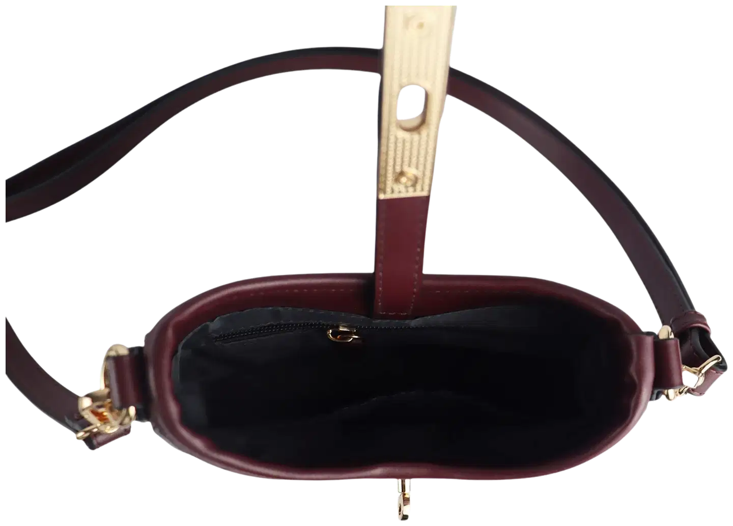 WKLY. käsilaukku 18941 - BURGUNDY - 5