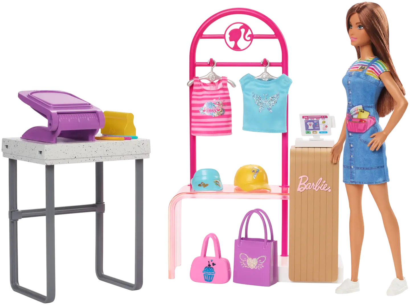 Barbie Make And Sell Boutique -leikkisetti - 1