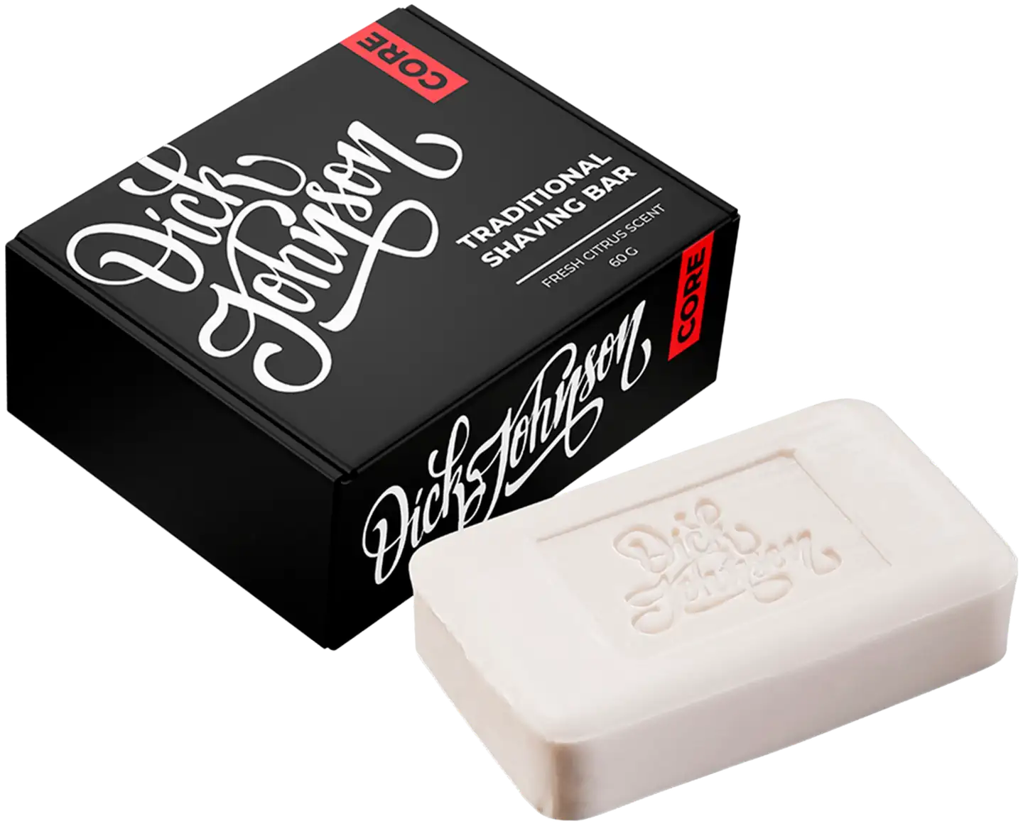 Dick Johnson Core Shaving Bar parranajosaippua 60g - 1