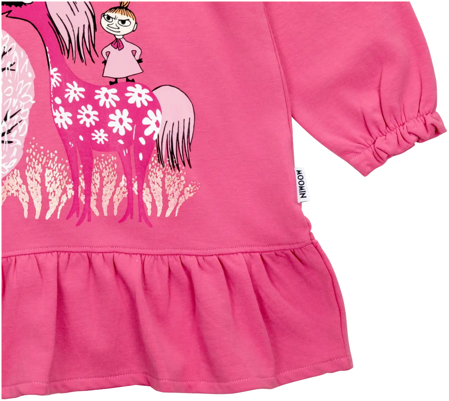 Muumi lasten mekko Kikka 590163 - Pinkki - 2
