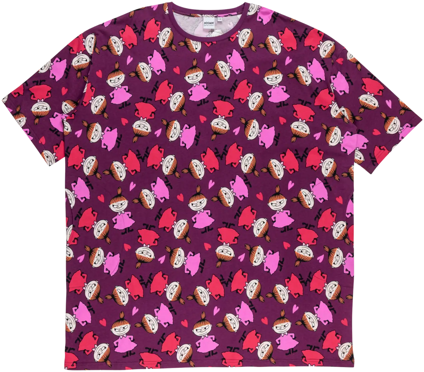 Muumi naisten Nanna jättipaituli Pyörähdys 590783 - Violetti - 1