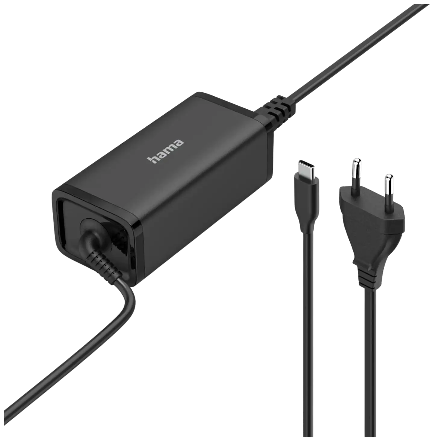 Hama virtalähde USB-C, GaN, Power Delivery, 5-20V/100W - 1