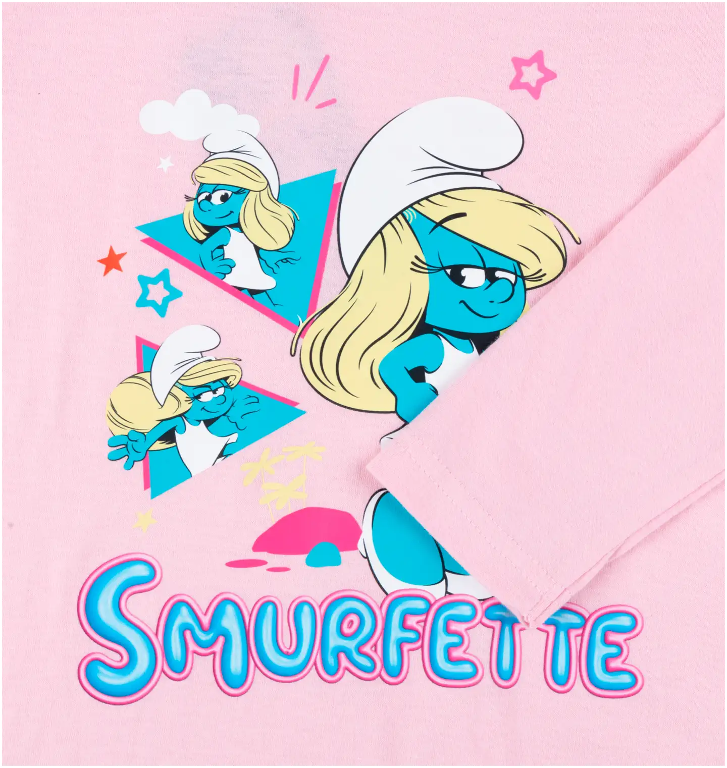Smurffit lasten pitkähihainen trikoopaita - punainen (pinkki) - 3