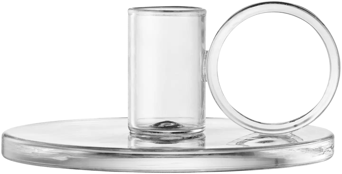 Muurla kynttilänjalka Loop kirkas 5,5cm - 2